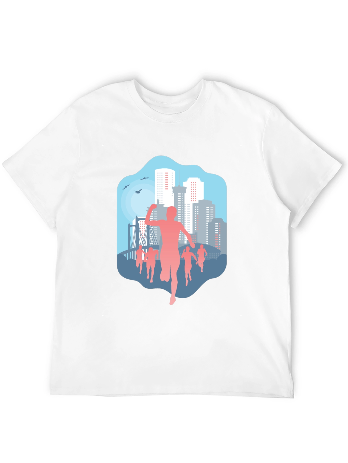 City Marathon Graphic T-Shirt