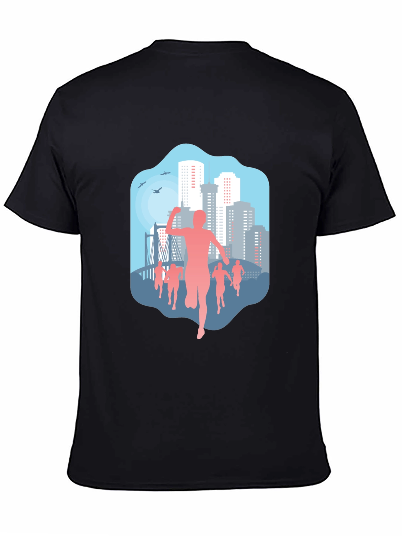 City Marathon Graphic T-Shirt
