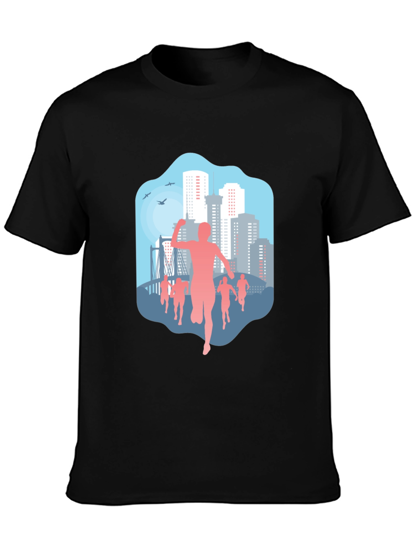 City Marathon Graphic T-Shirt