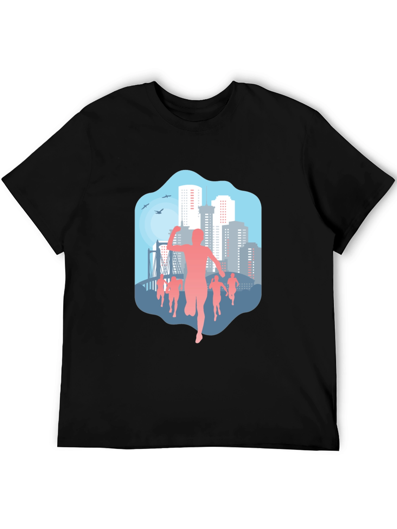 City Marathon Graphic T-Shirt