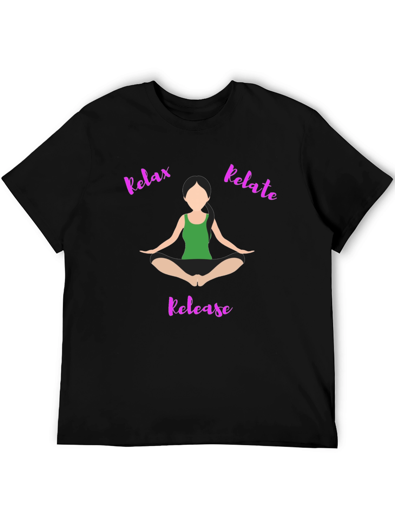 Relax Relate Release Yoga T-Shirt