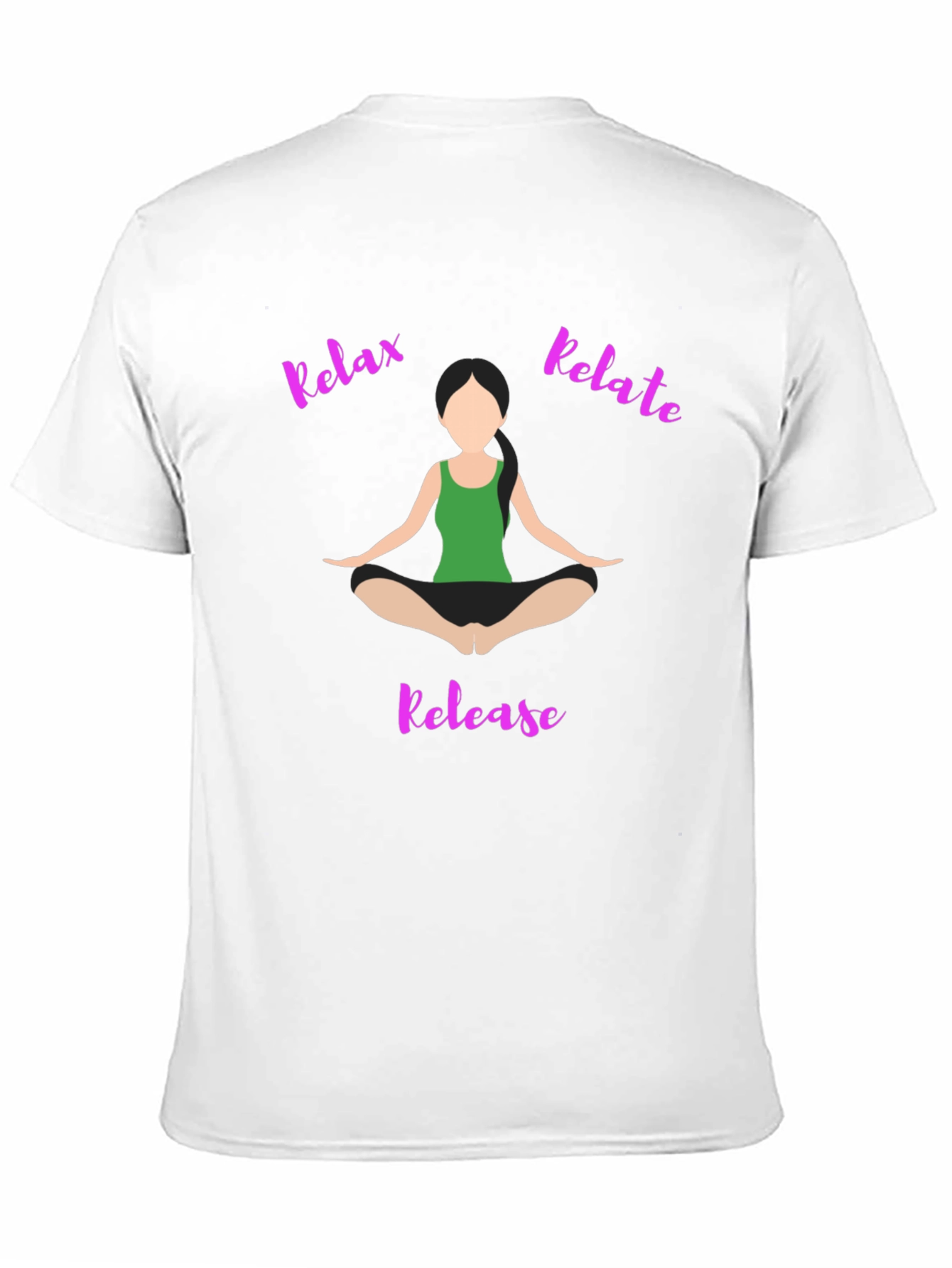 Relax Relate Release Yoga T-Shirt