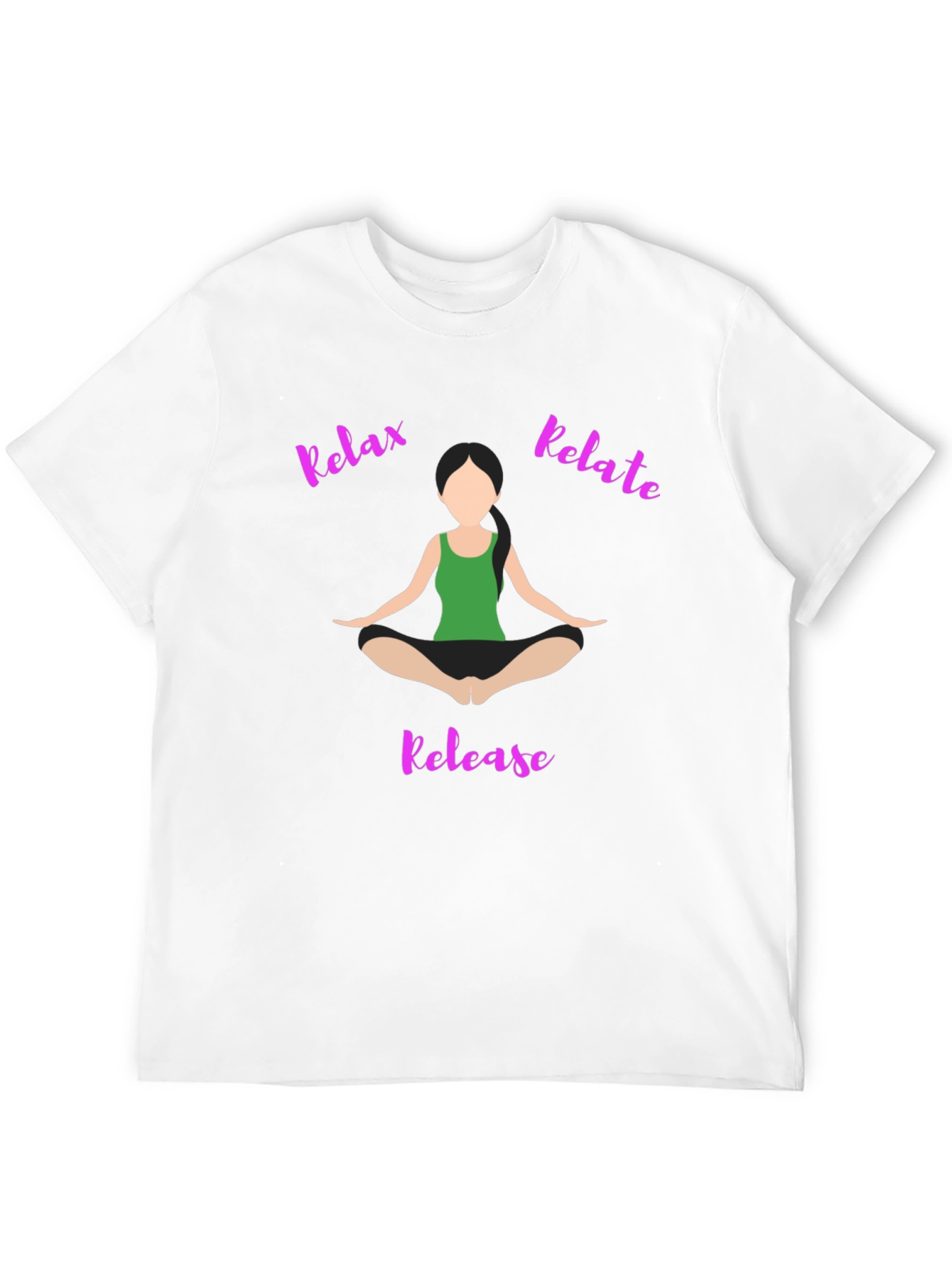 Relax Relate Release Yoga T-Shirt