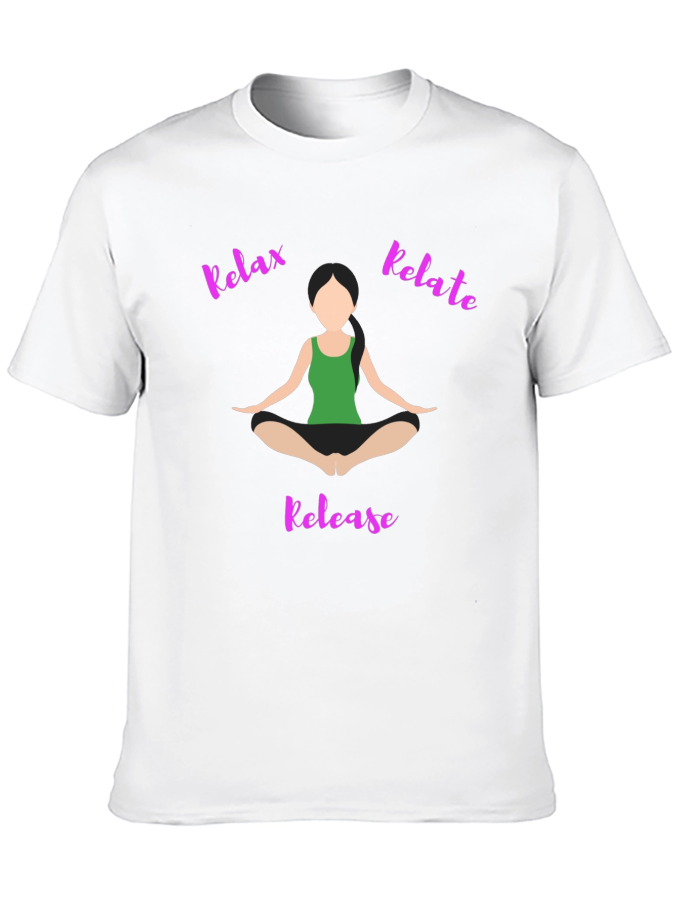 Relax Relate Release Yoga T-Shirt