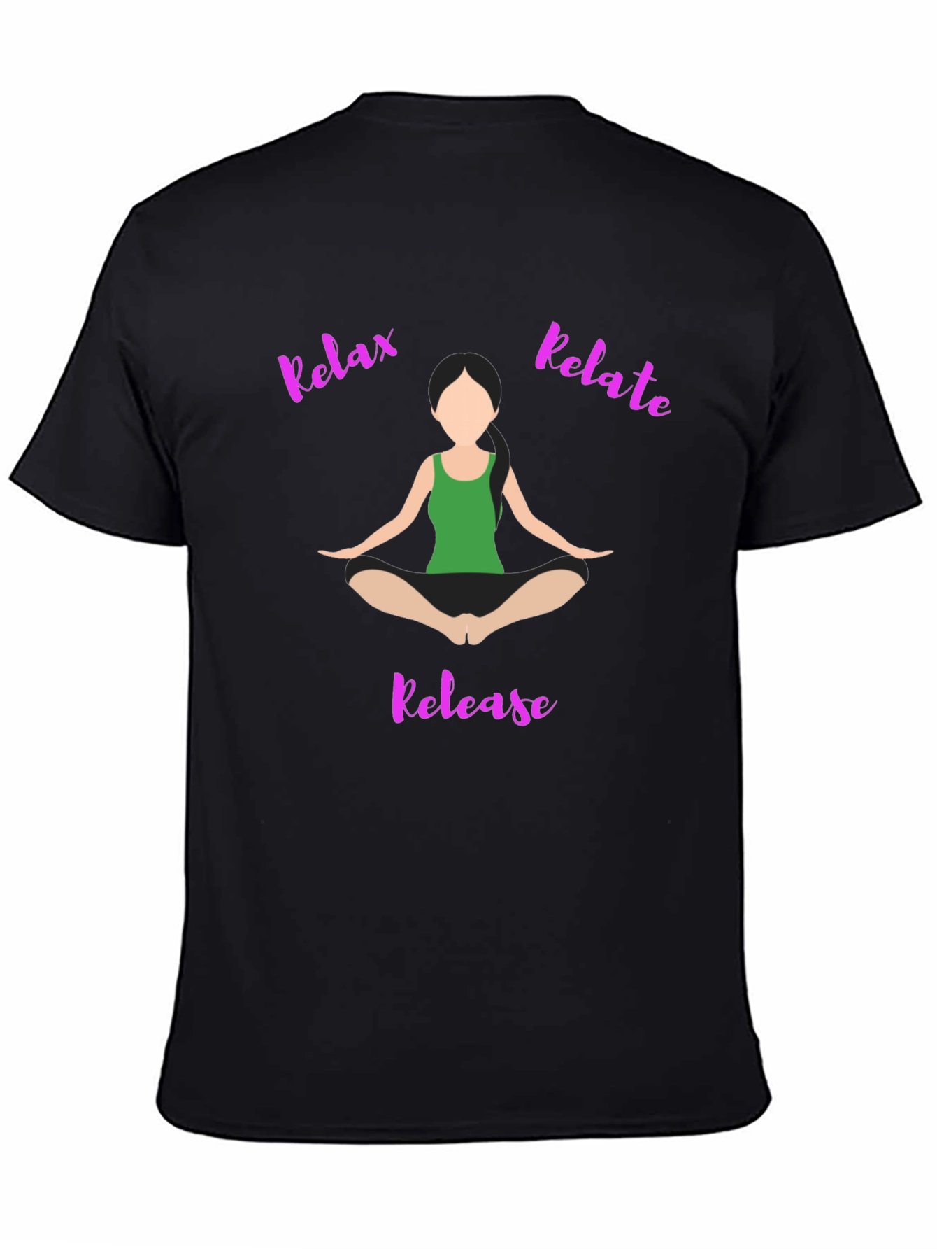 Relax Relate Release Yoga T-Shirt