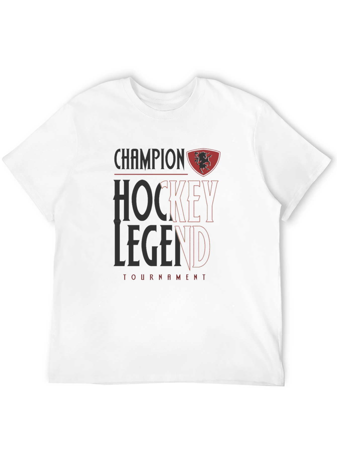Champion Hockey Legend Tournament Black T-Shirt