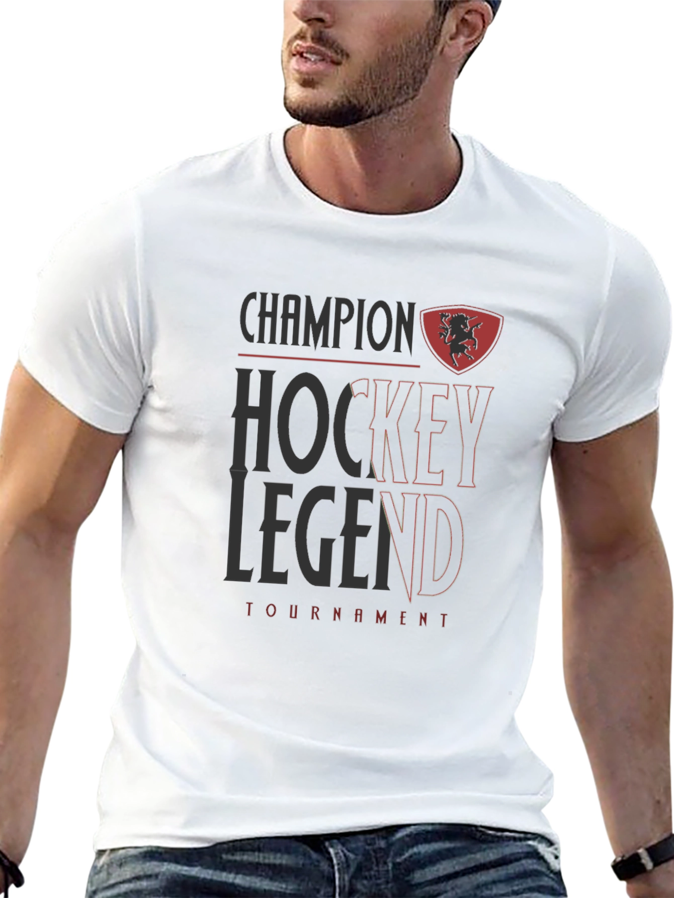 Champion Hockey Legend Tournament Black T-Shirt