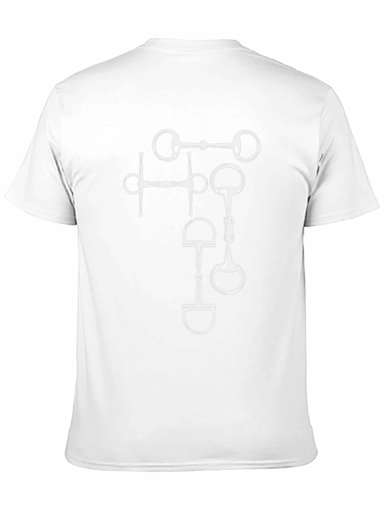 Equestrian Horse Bit Graphic Tee