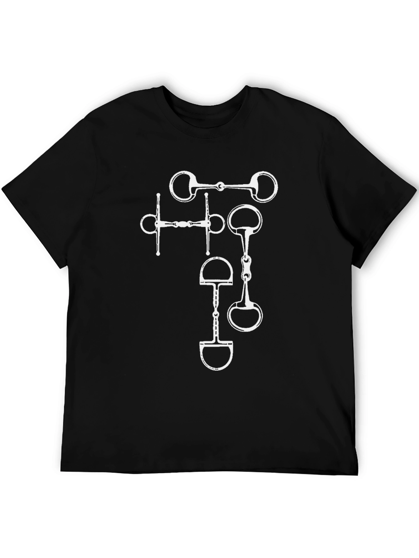 Equestrian Horse Bit Graphic Tee
