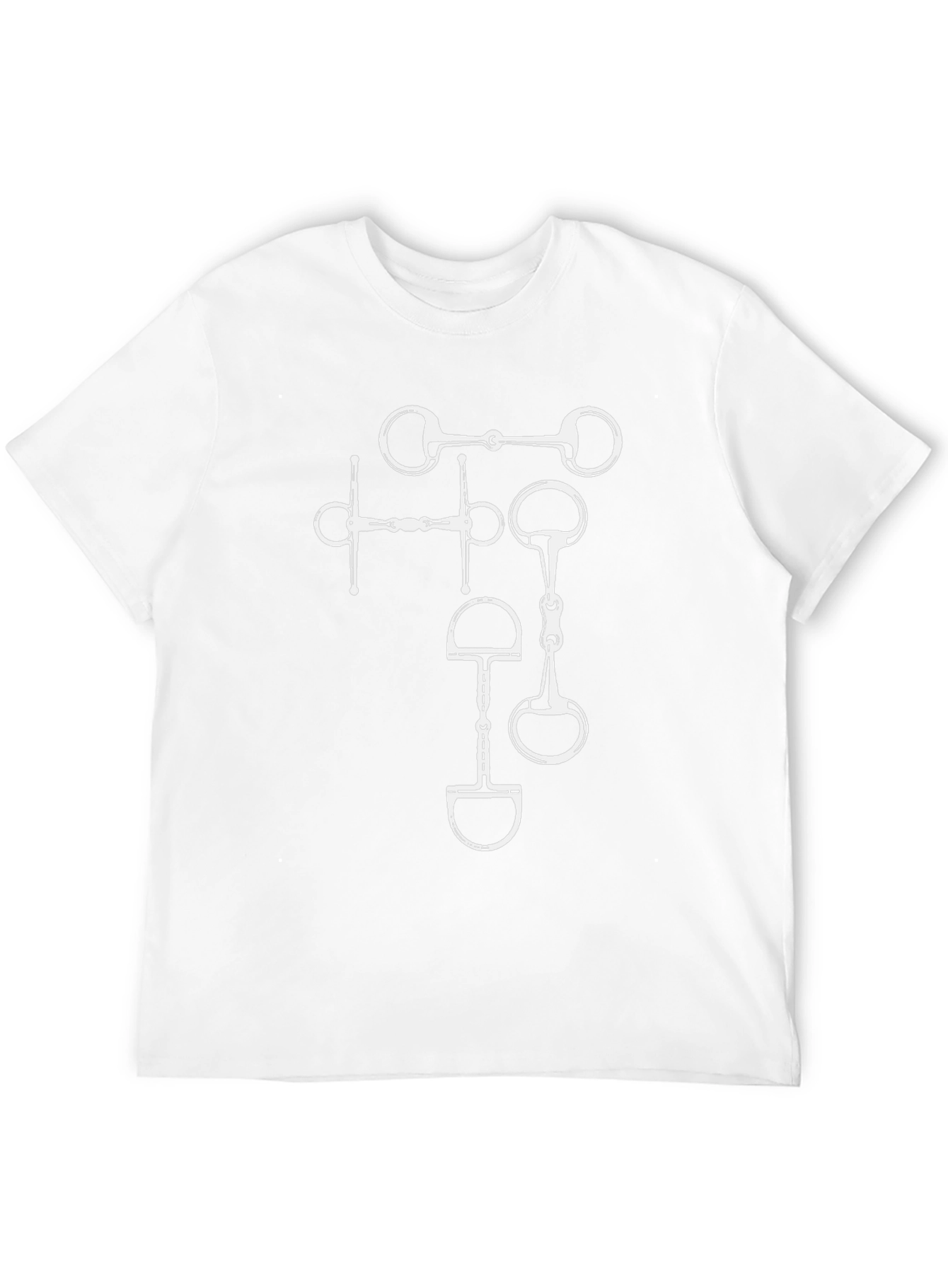 Equestrian Horse Bit Graphic Tee