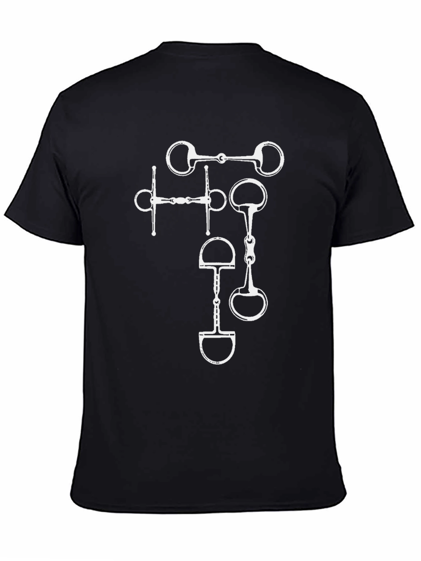 Equestrian Horse Bit Graphic Tee