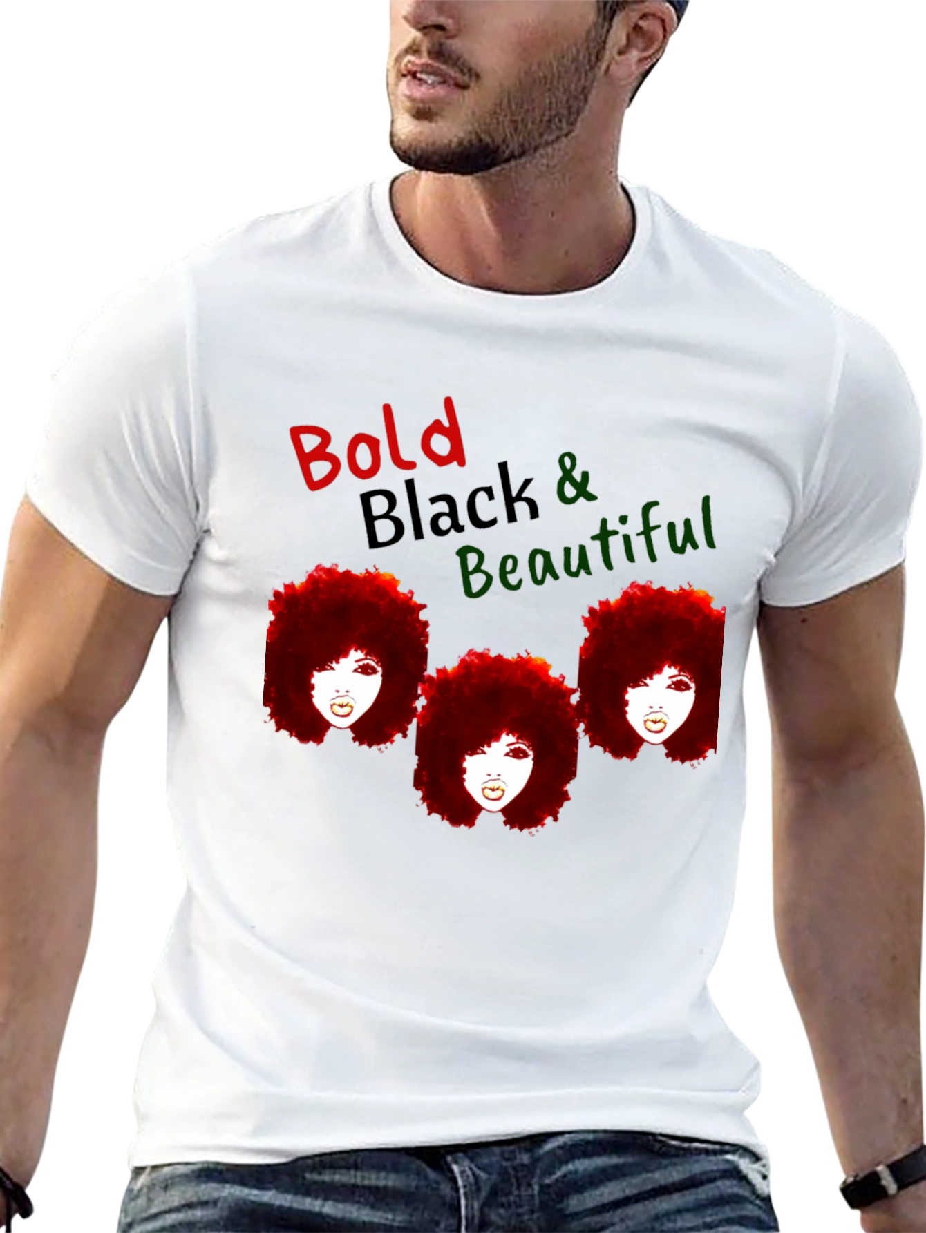 Bold Black & Beautiful Graphic T-Shirt