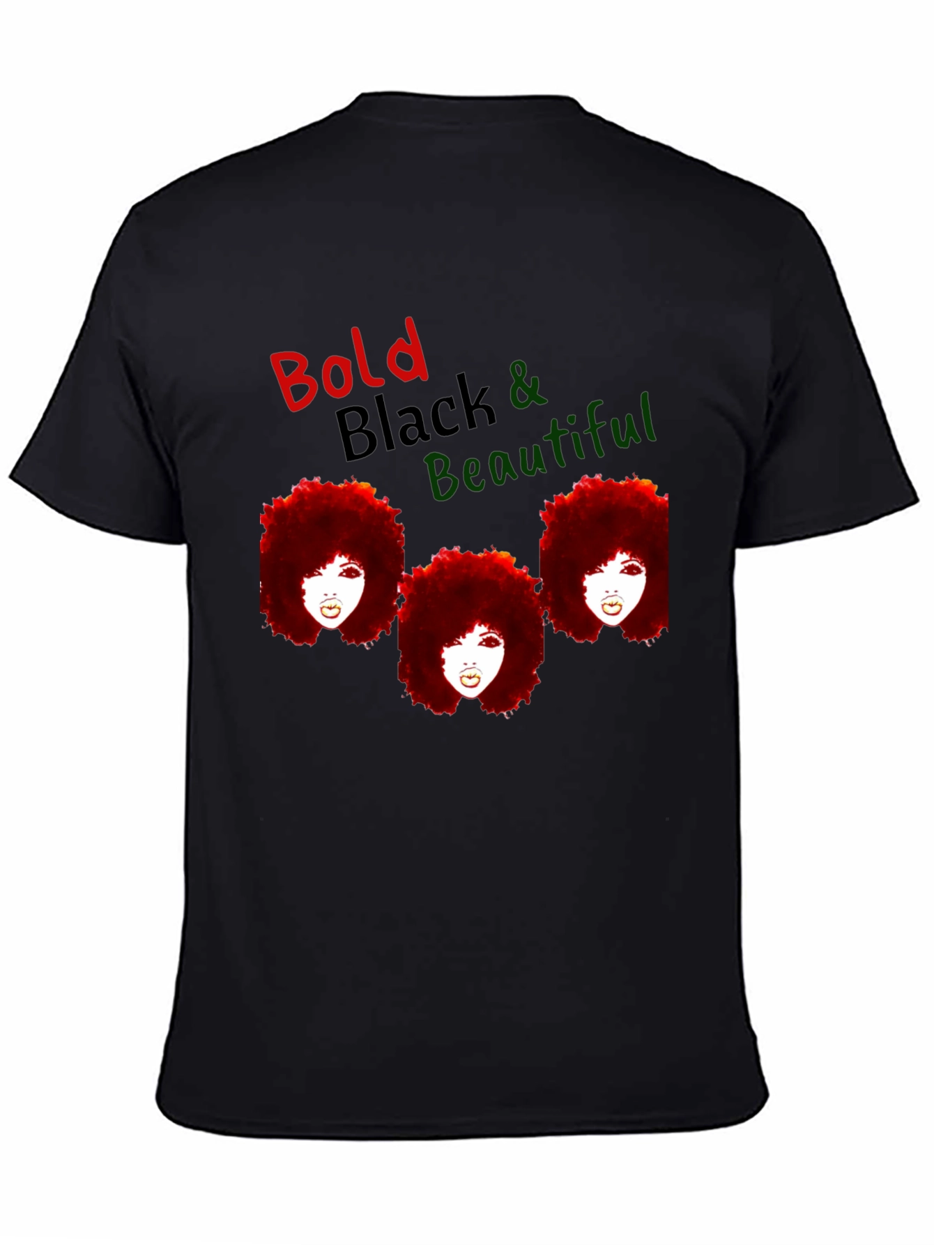 Bold Black & Beautiful Graphic T-Shirt