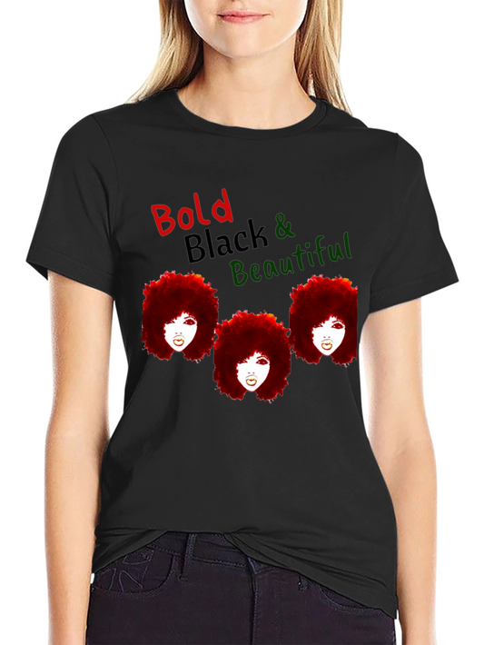 Bold Black & Beautiful Graphic T-Shirt