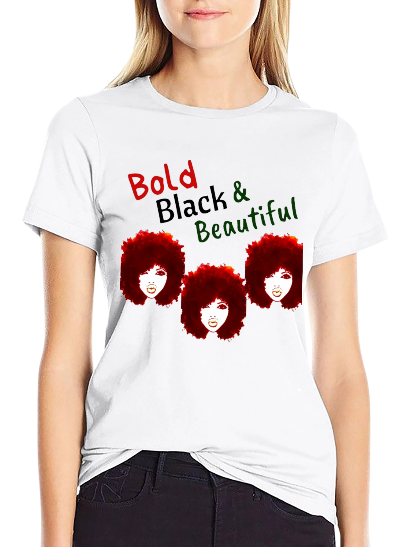 Bold Black & Beautiful Graphic T-Shirt