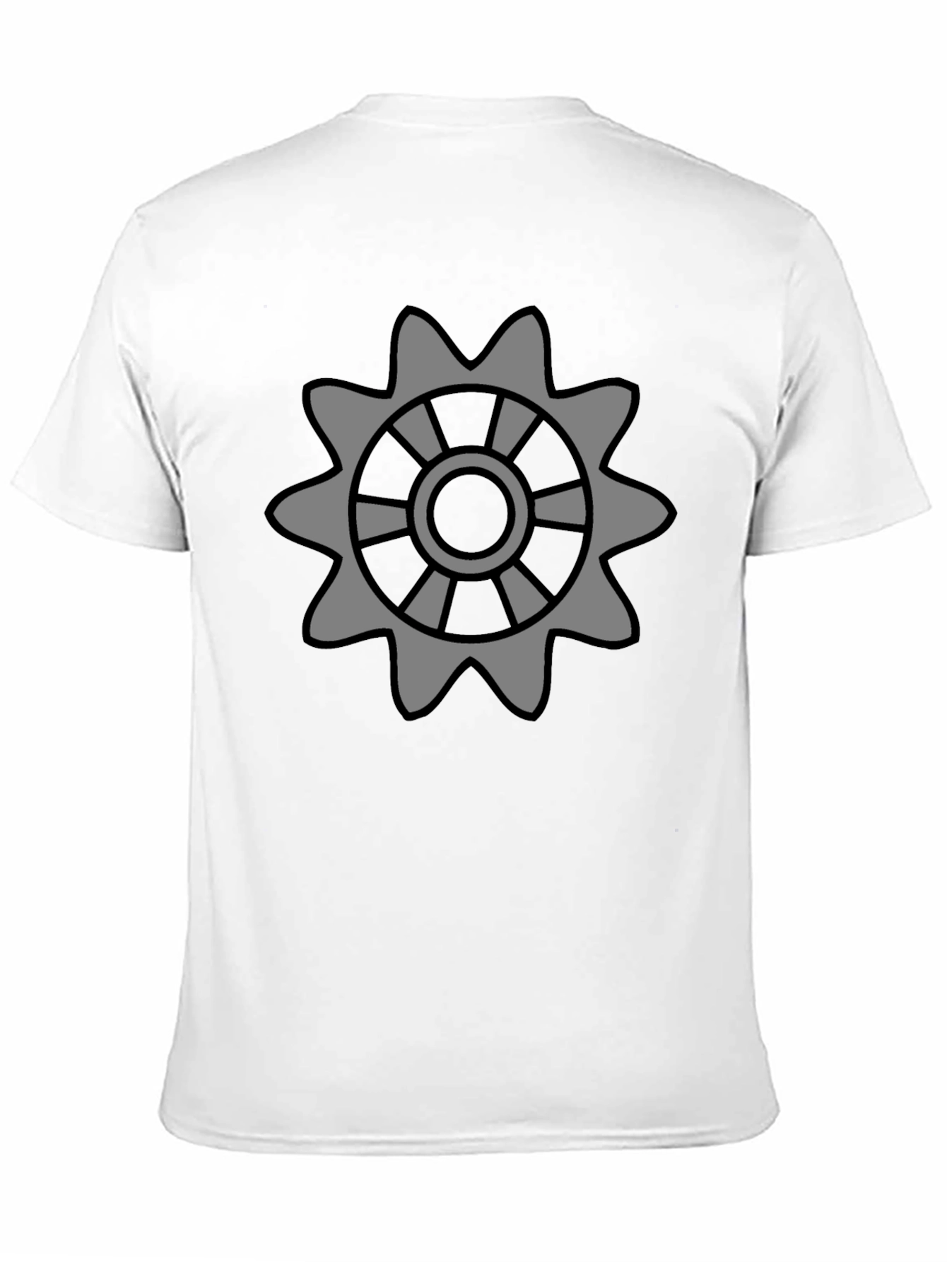Gear Graphic Tee - Mens Black T-Shirt