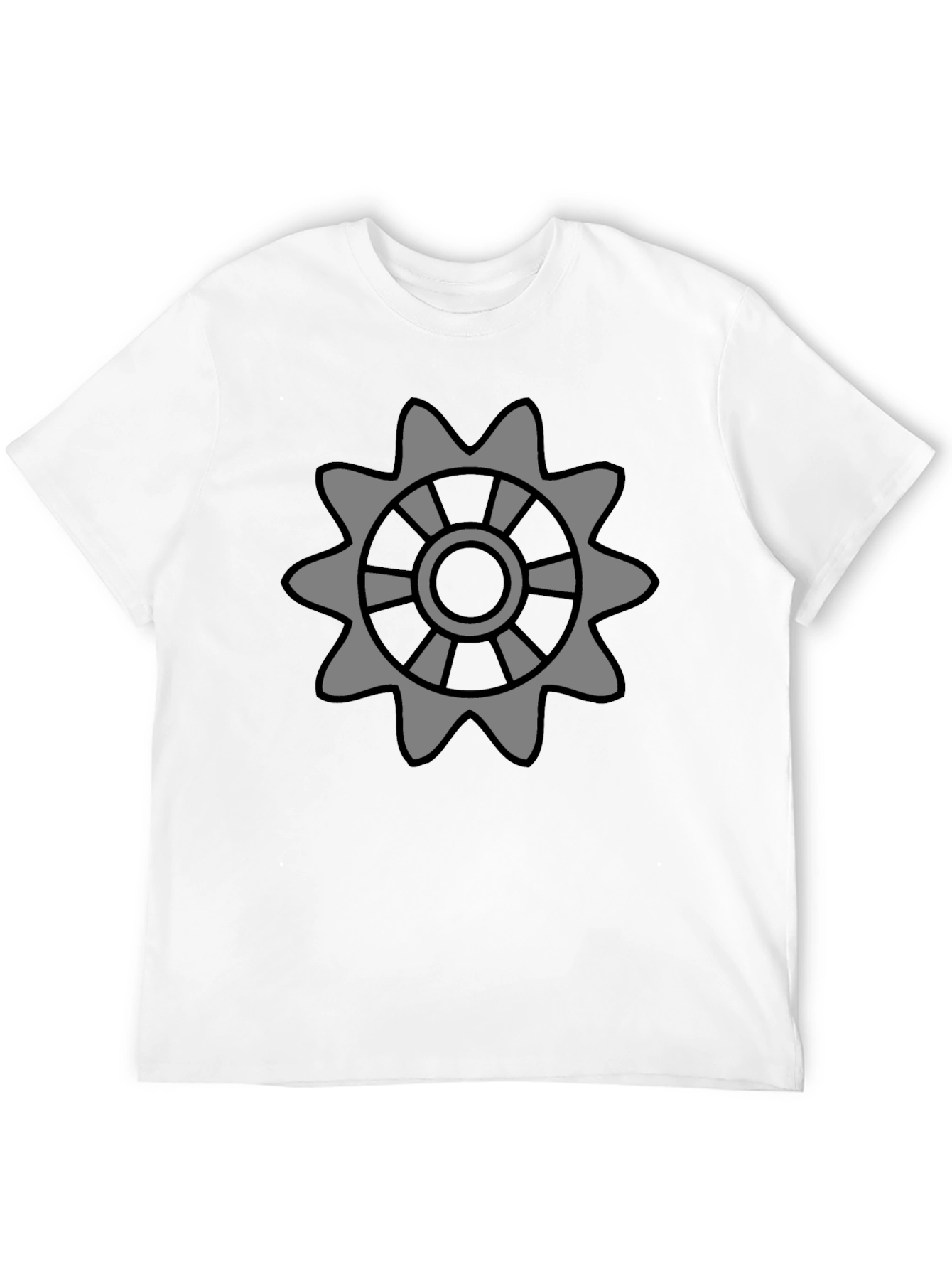 Gear Graphic Tee - Mens Black T-Shirt