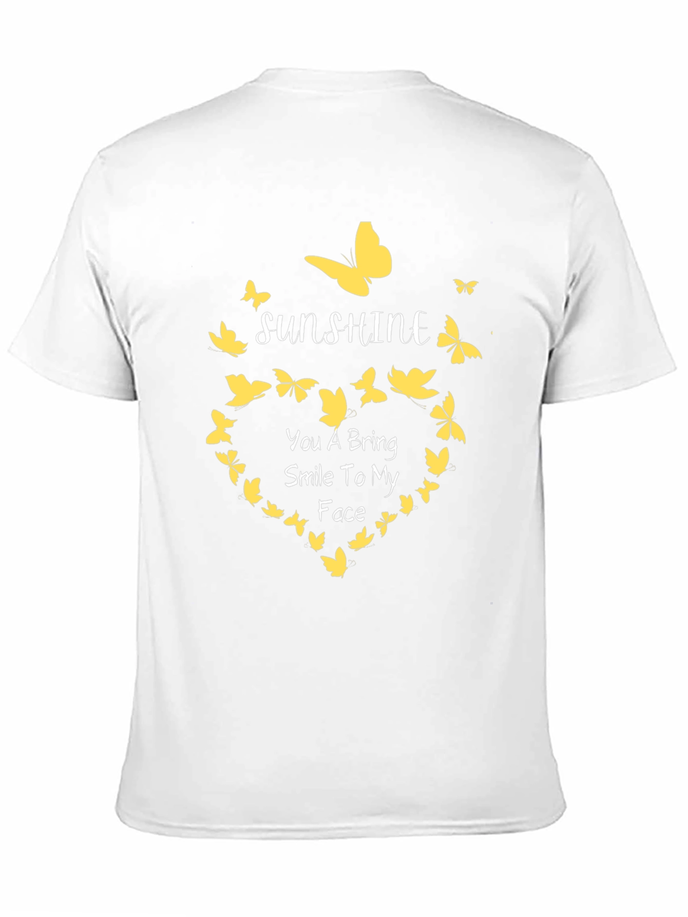 Sunshine Butterfly Graphic T-Shirt