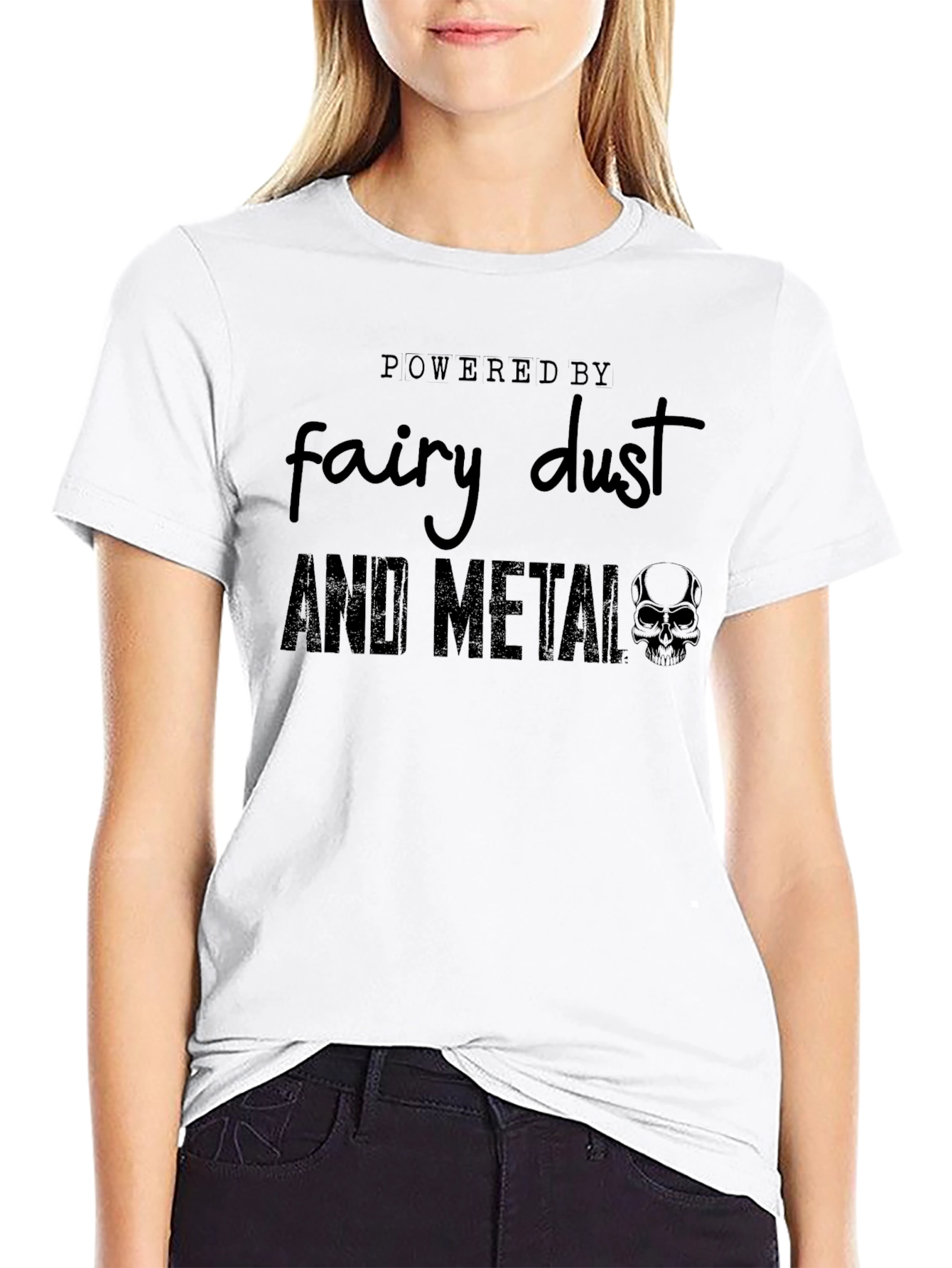 Powered by Fairy Dust and Metal Graphic Tee