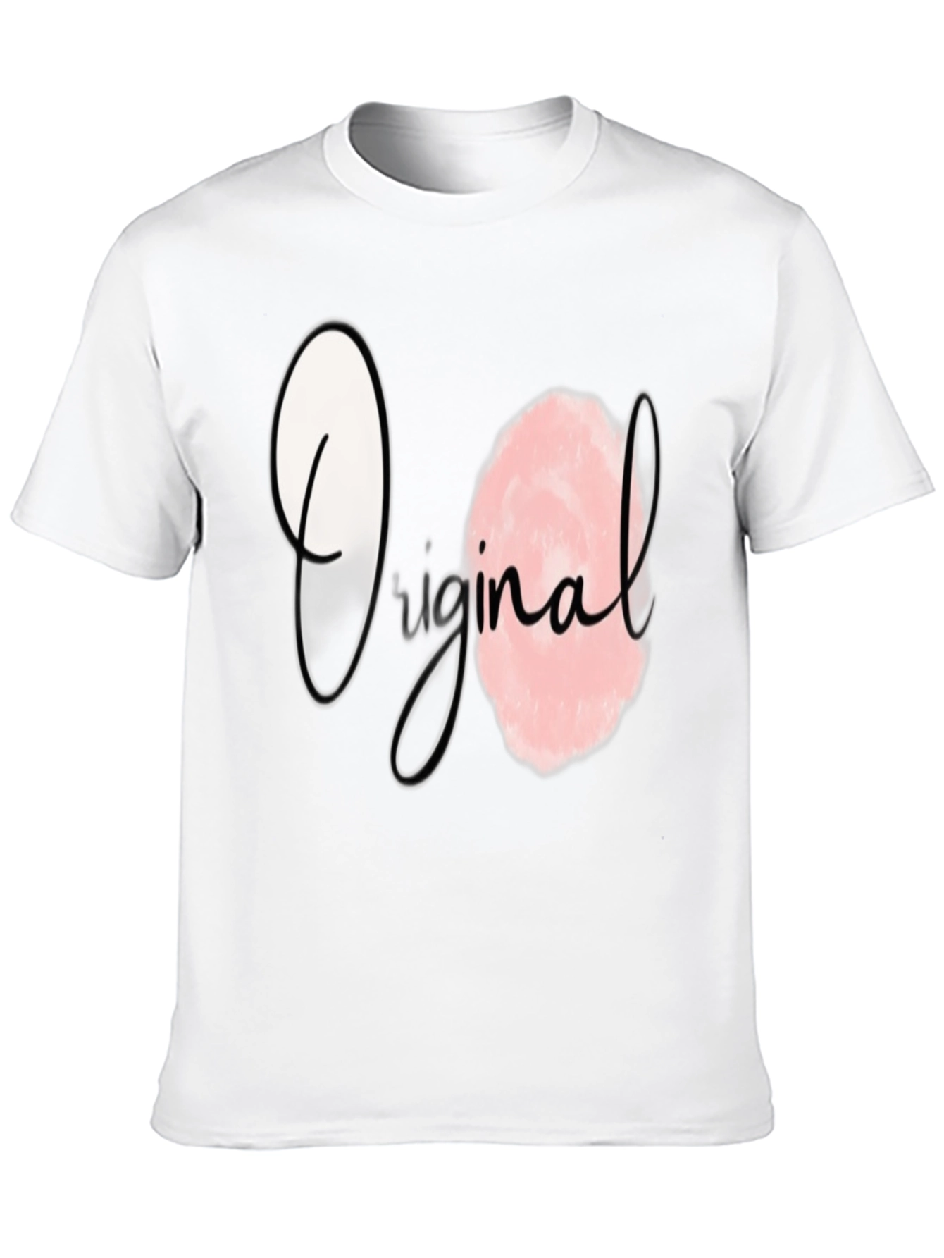 Original Graphic Print Black T-Shirt
