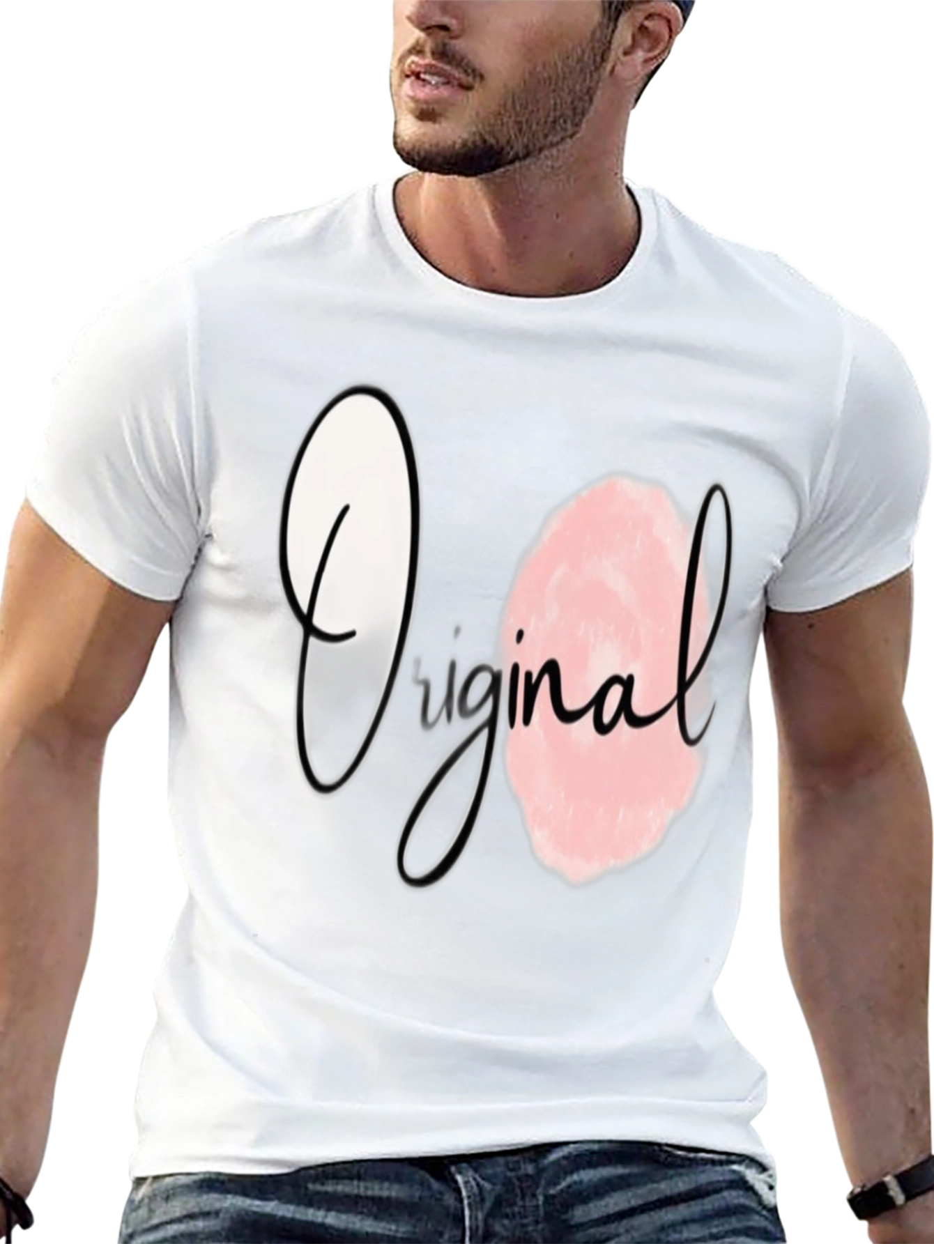 Original Graphic Print Black T-Shirt