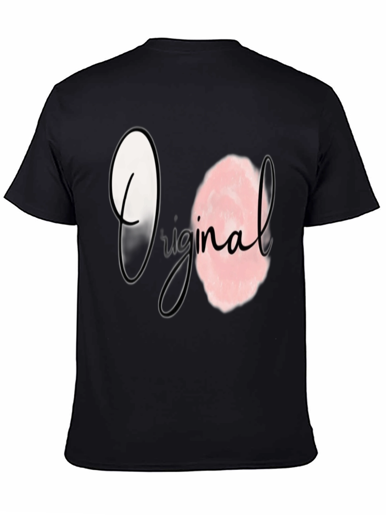 Original Graphic Print Black T-Shirt