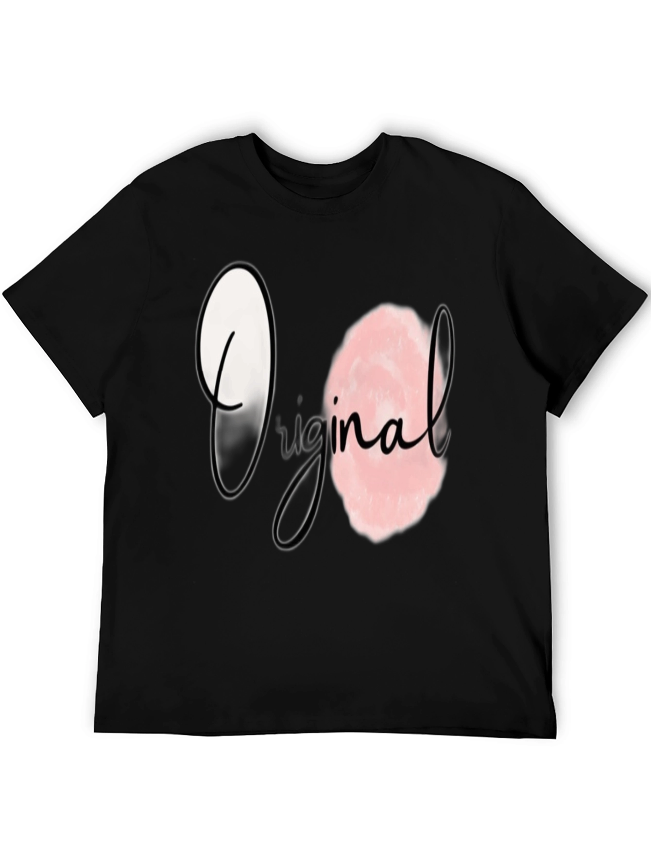 Original Graphic Print Black T-Shirt