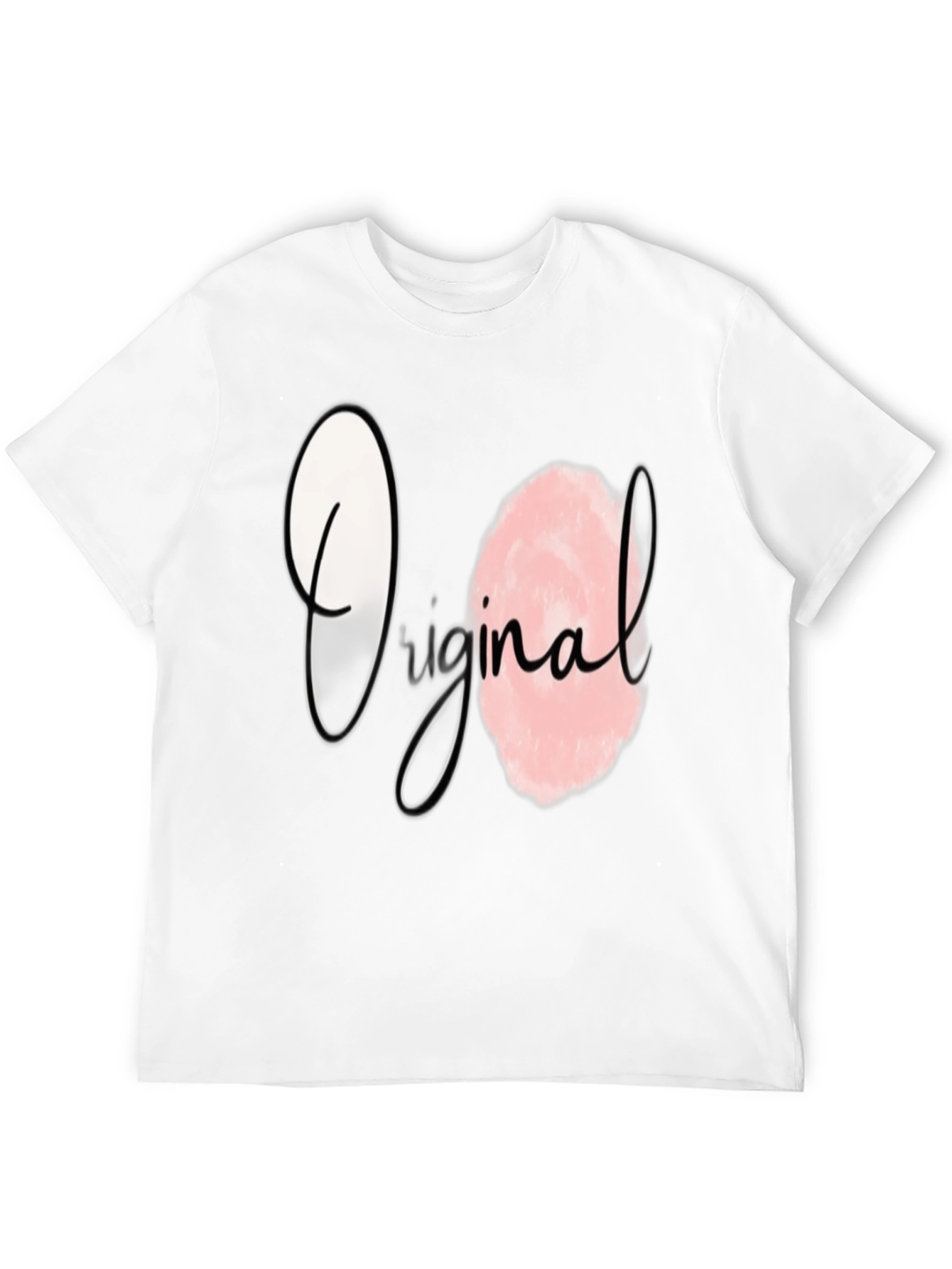Original Graphic Print Black T-Shirt