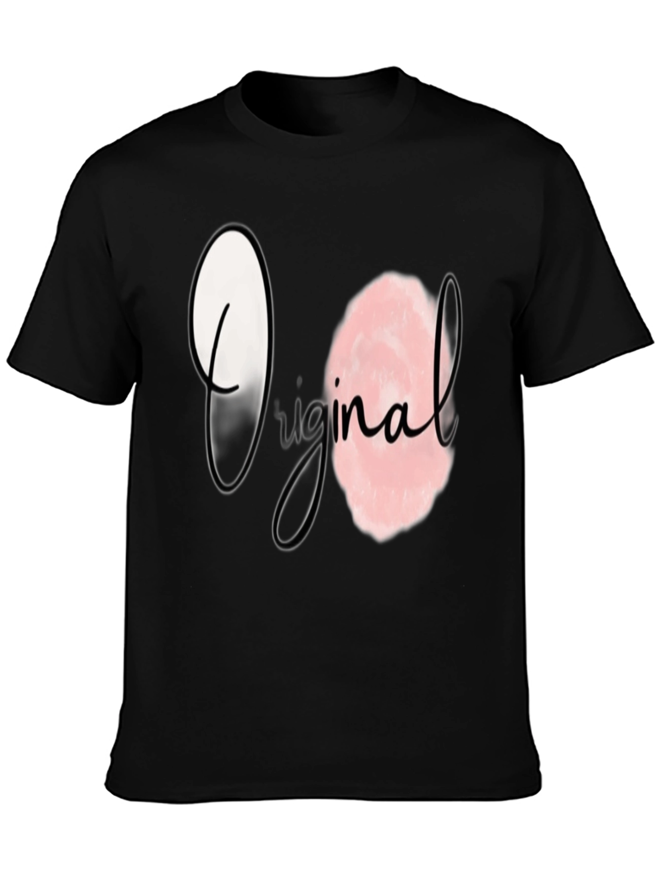 Original Graphic Print Black T-Shirt