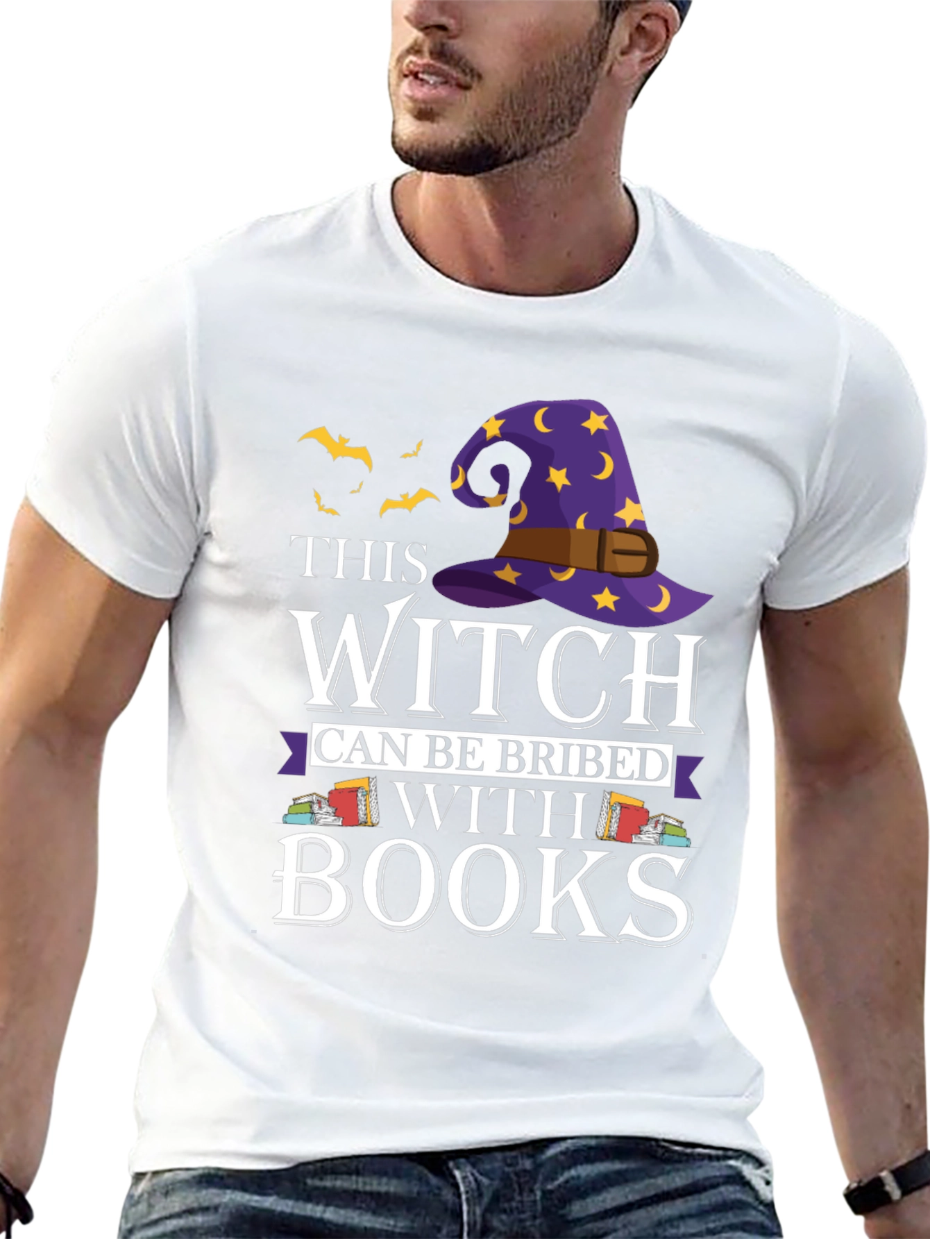 Witch Bribed With Books T-Shirt