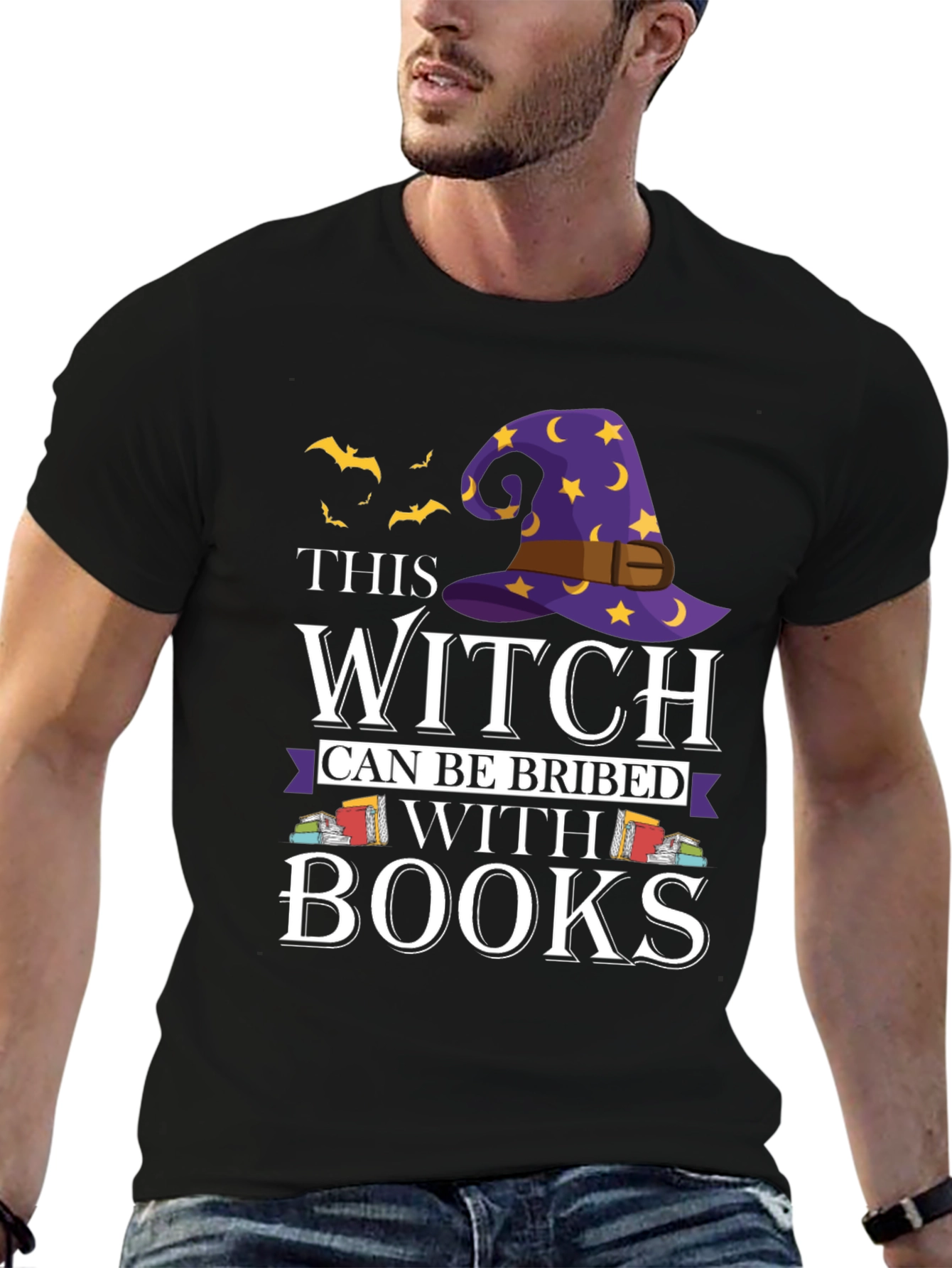 Witch Bribed With Books T-Shirt