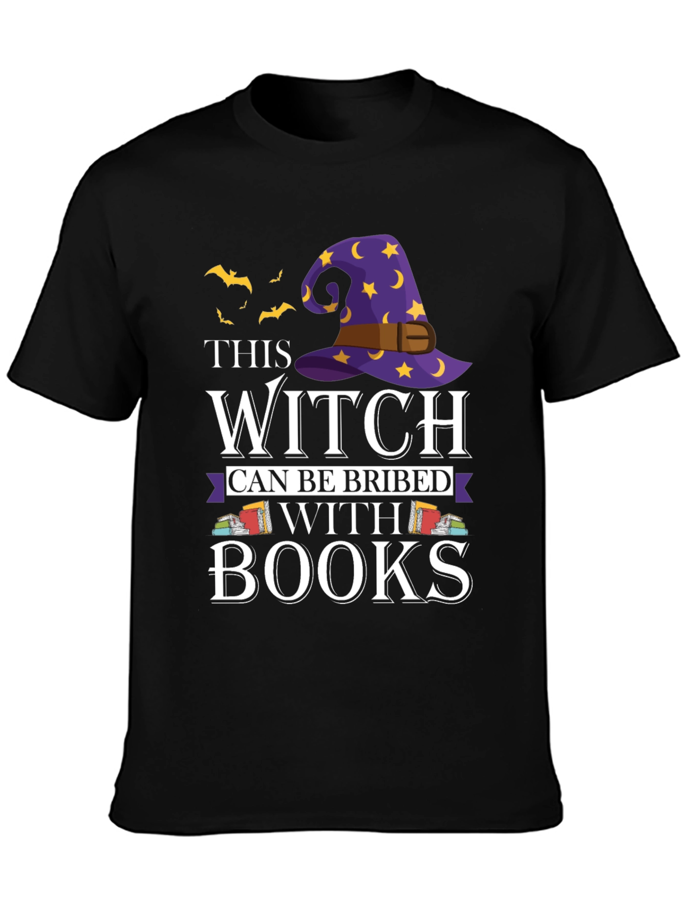 Witch Bribed With Books T-Shirt
