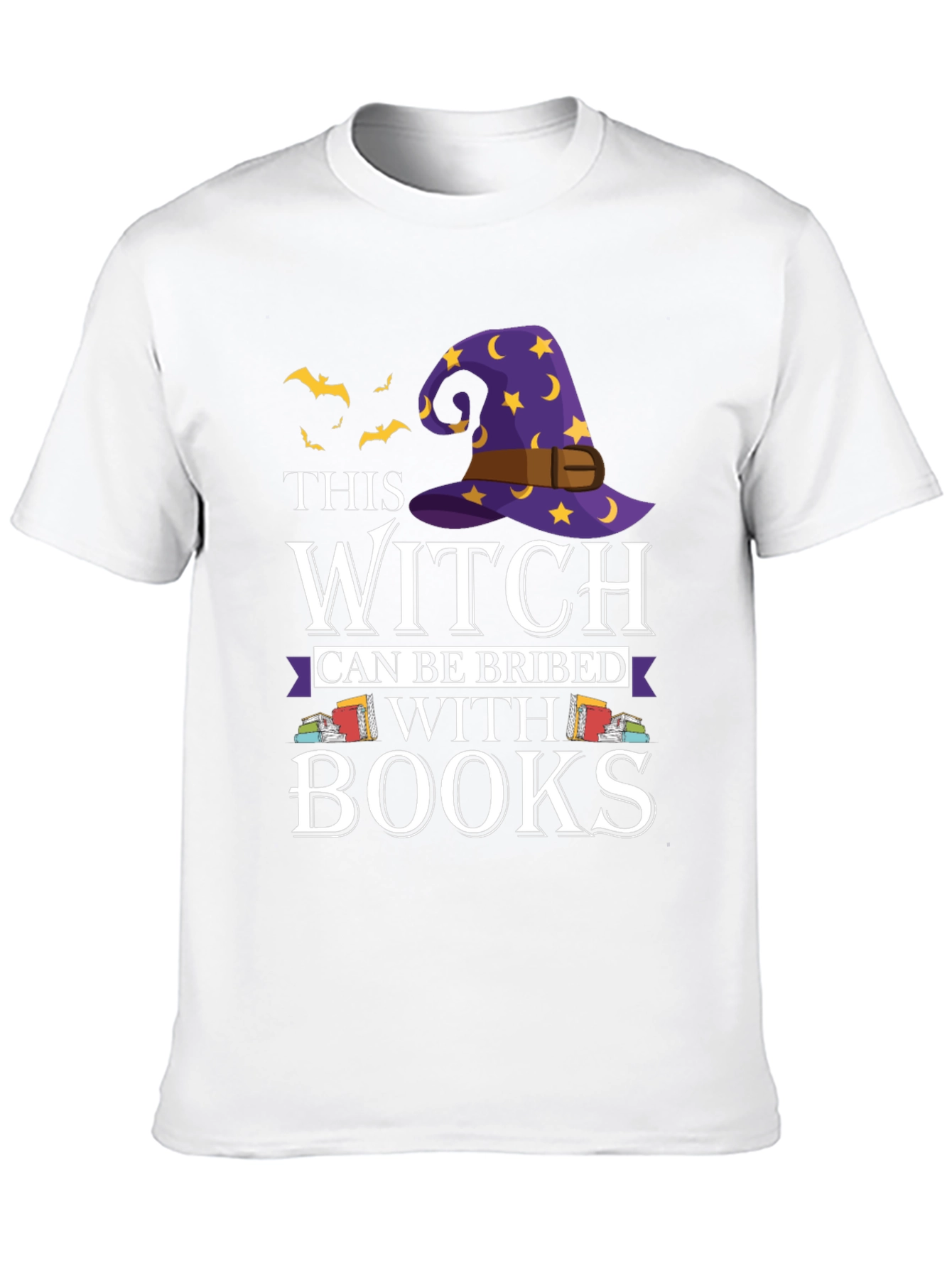 Witch Bribed With Books T-Shirt