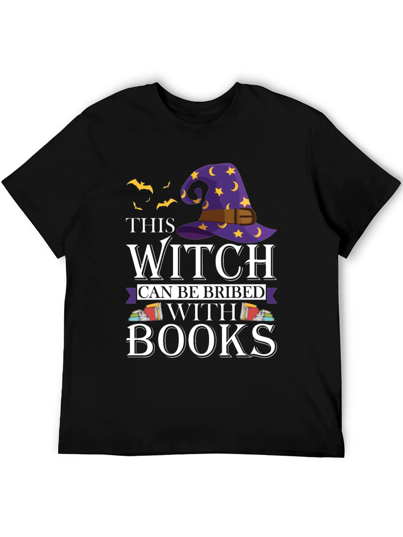Witch Bribed With Books T-Shirt