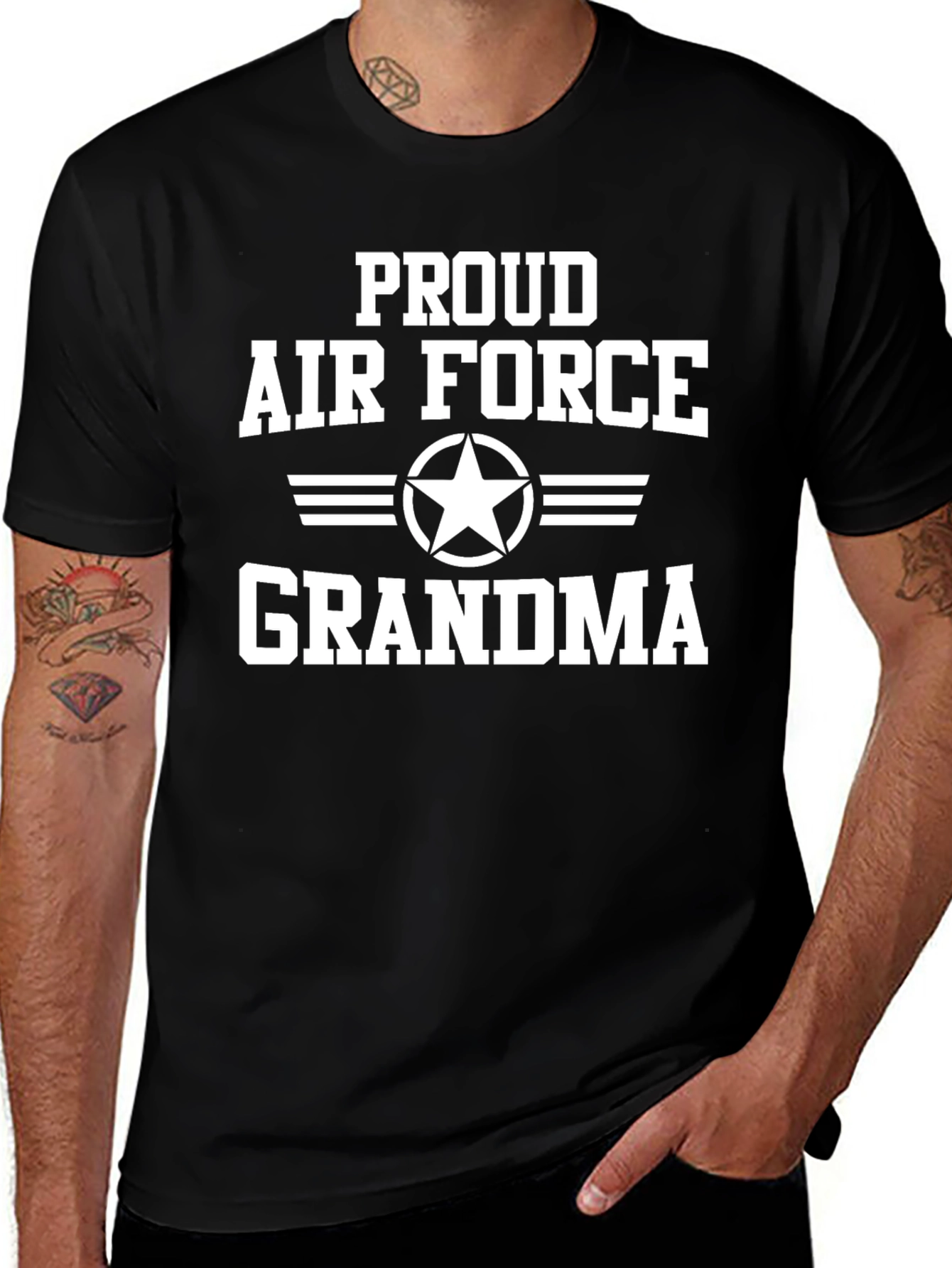 Proud Air Force Grandma T-Shirt