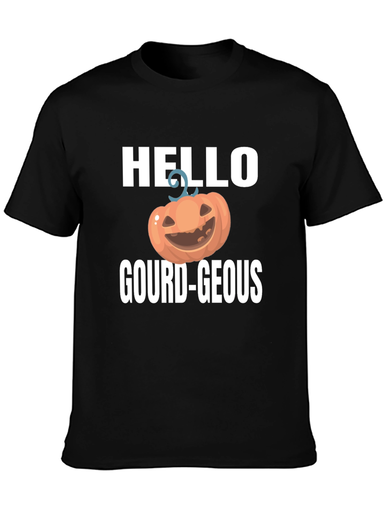 Hello Gourd-Geous Halloween T-Shirt