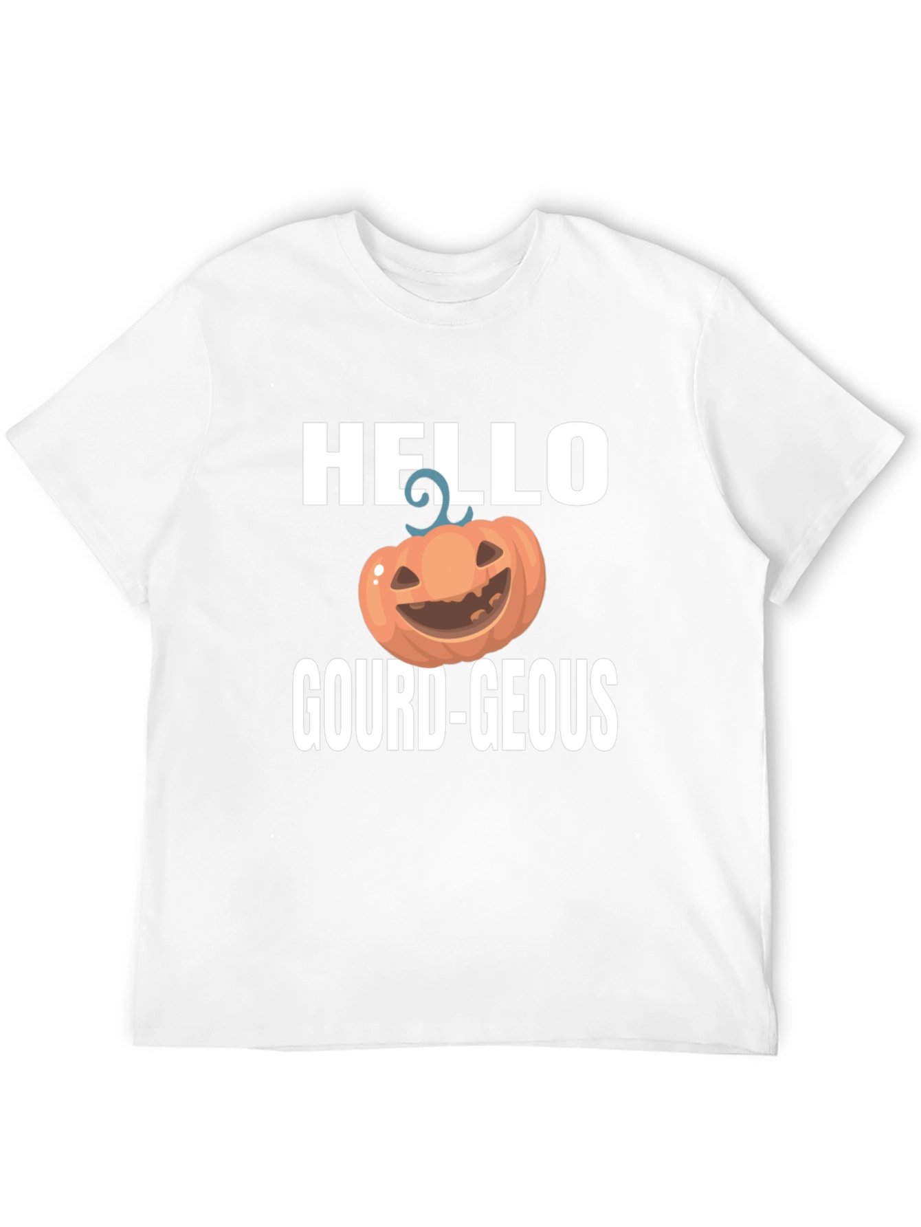 Hello Gourd-Geous Halloween T-Shirt