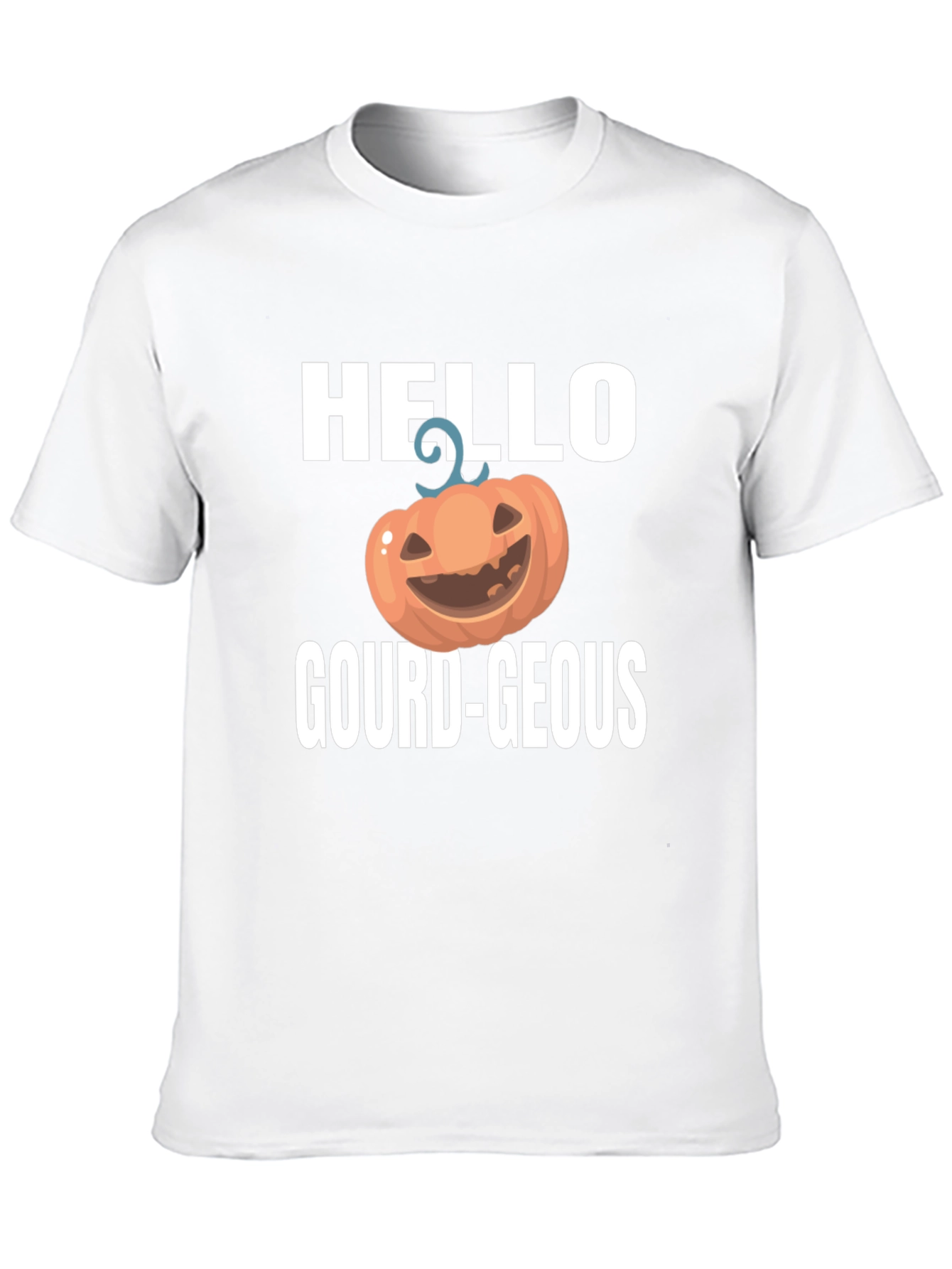 Hello Gourd-Geous Halloween T-Shirt