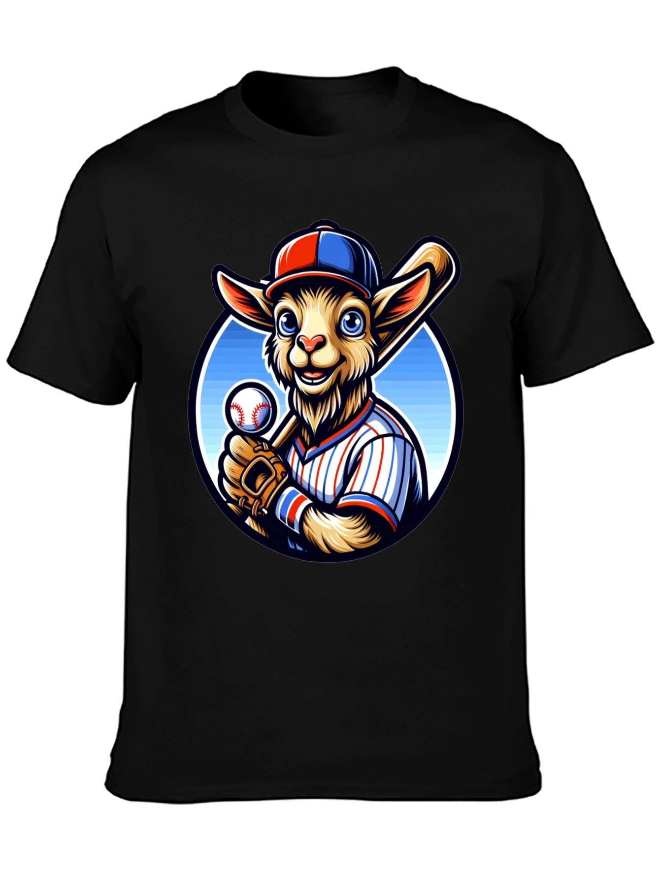 Baseball Goat T-Shirt