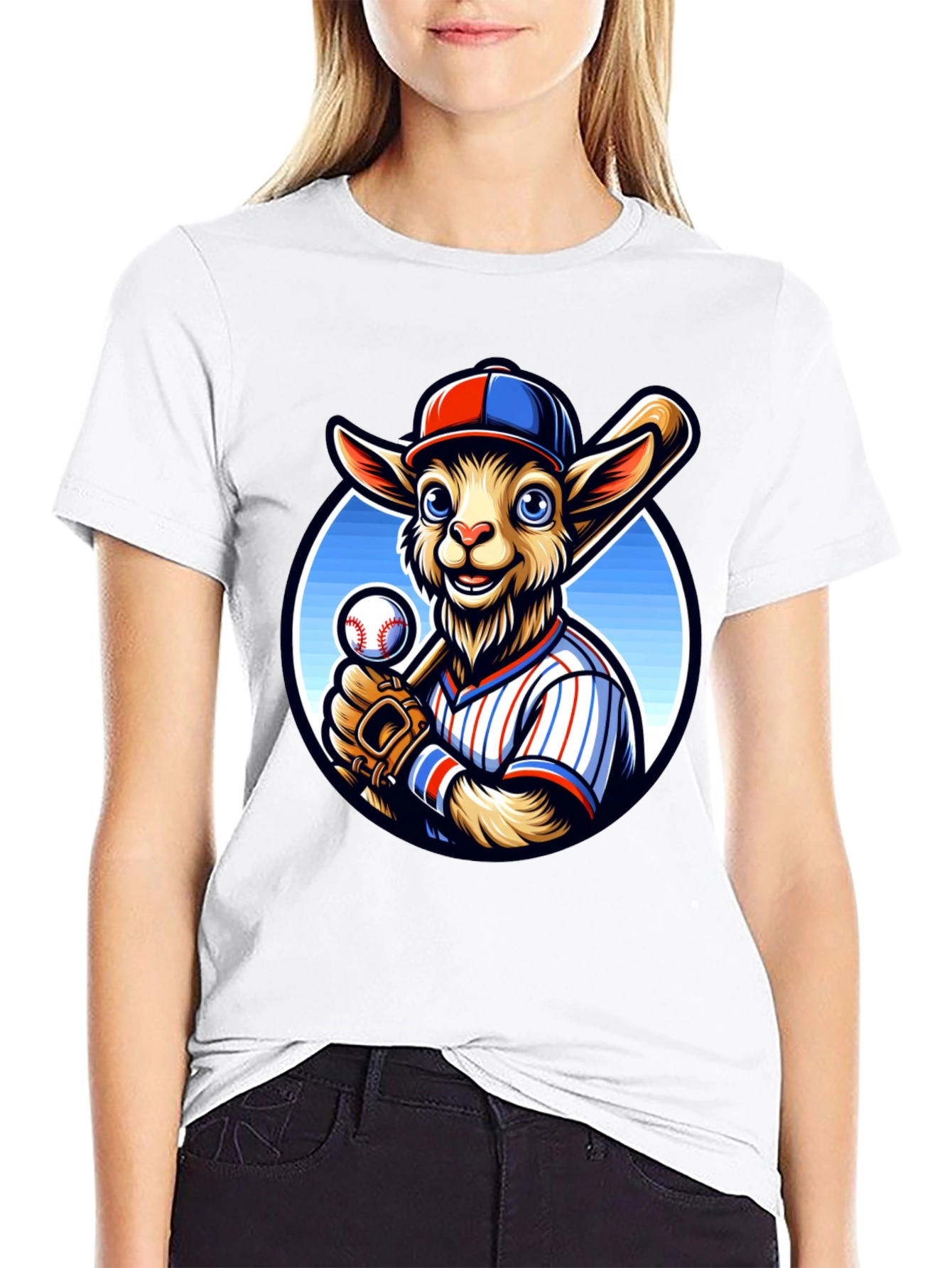 Baseball Goat T-Shirt