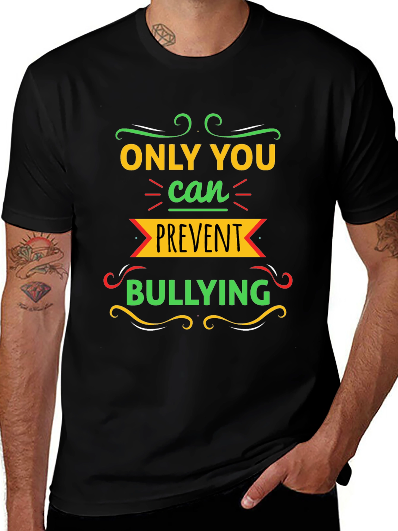 Only You Can Prevent Bullying Graphic Tee