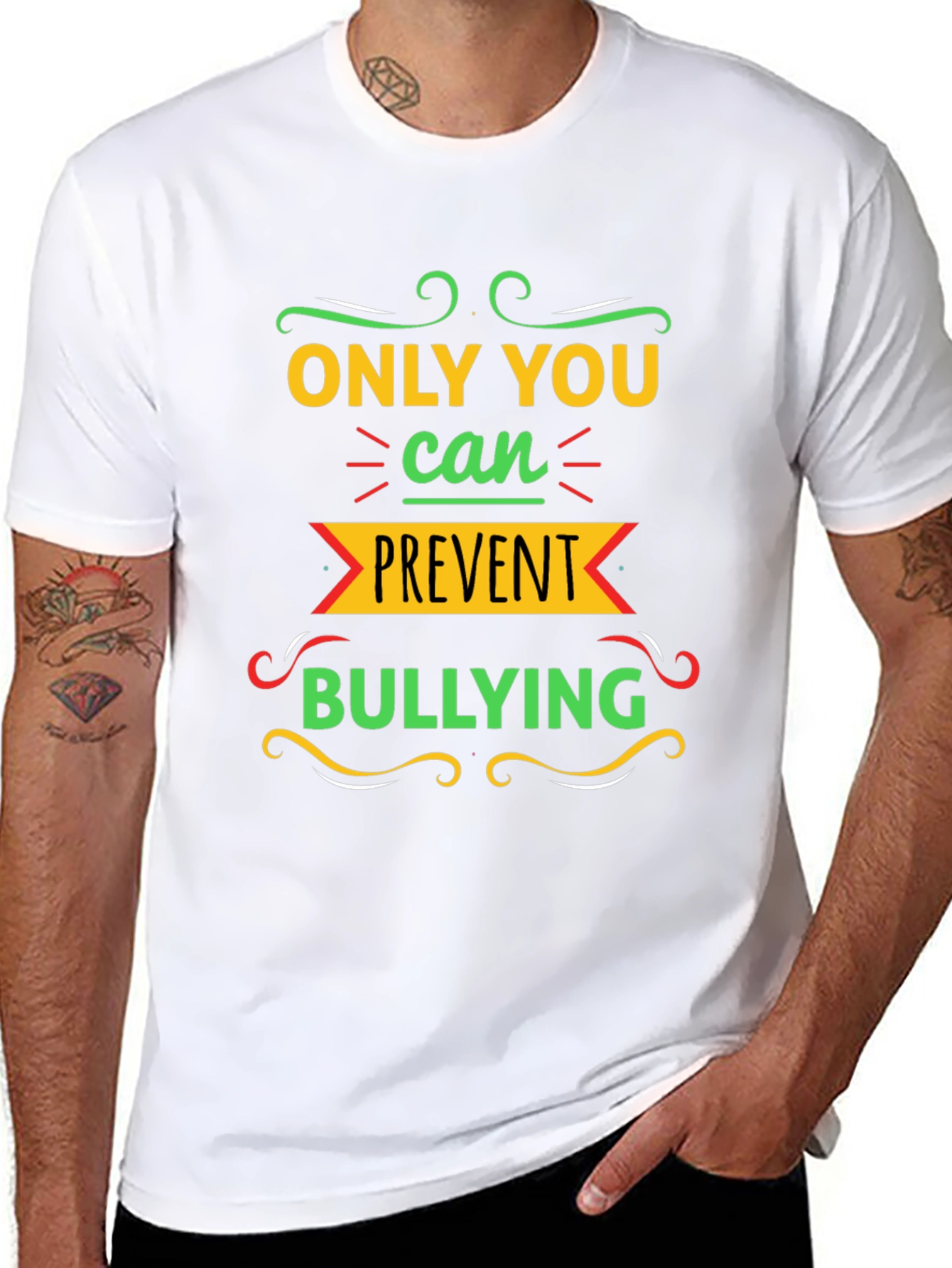Only You Can Prevent Bullying Graphic Tee