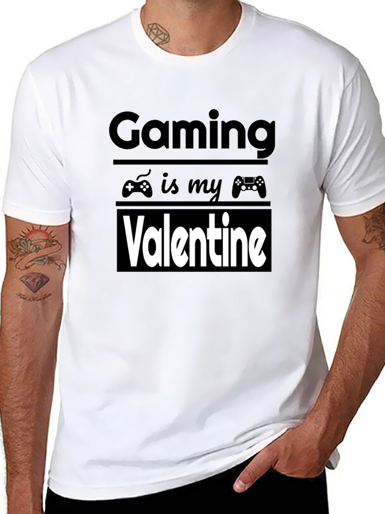 Gaming Is My Valentine - Graphic Tee