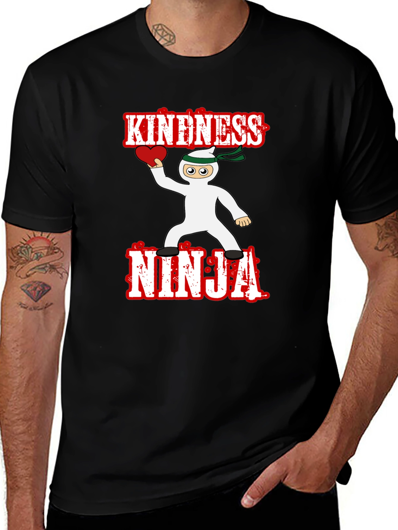 Kindness Ninja Graphic T-Shirt
