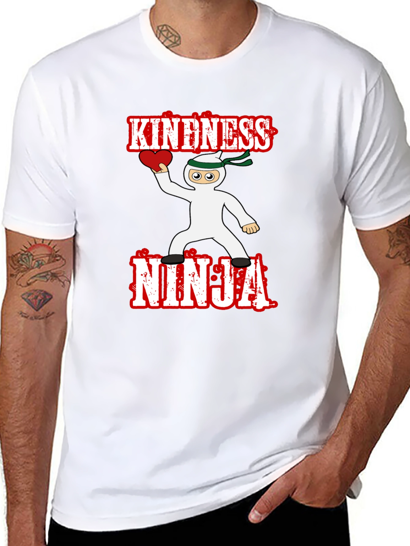 Kindness Ninja Graphic T-Shirt