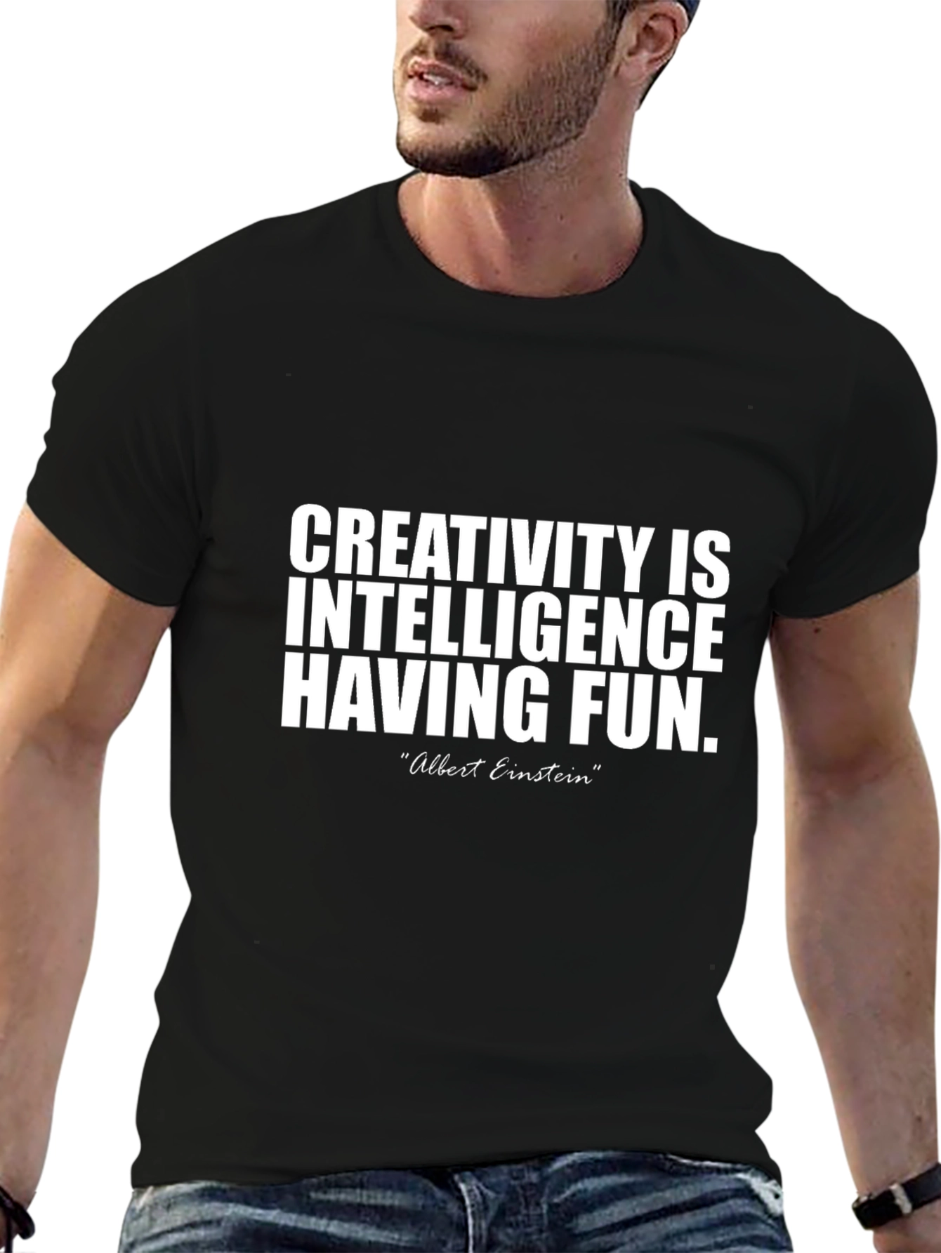Creativity is Intelligence Having Fun Graphic Tee