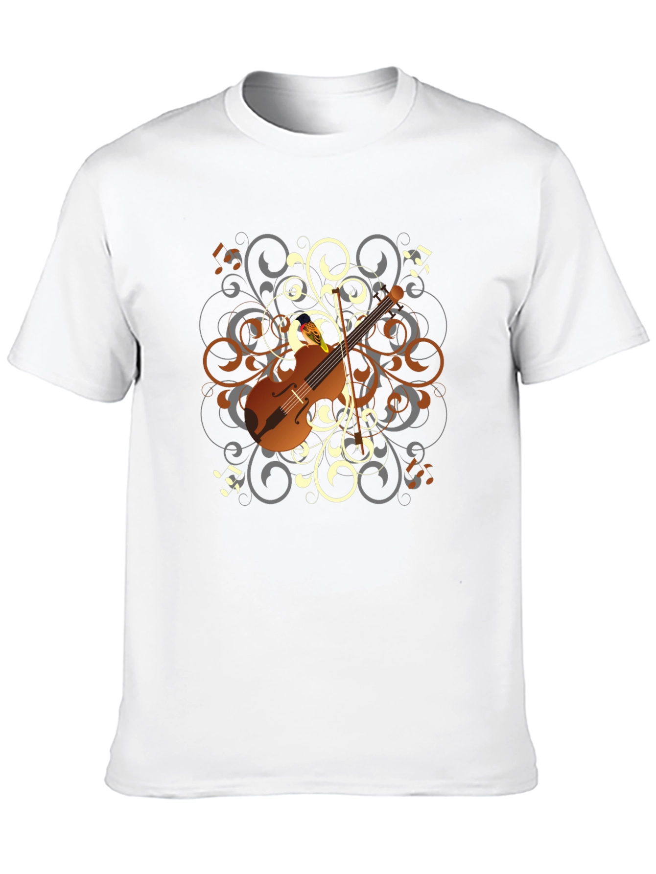 Musical Instrument Tee - Black