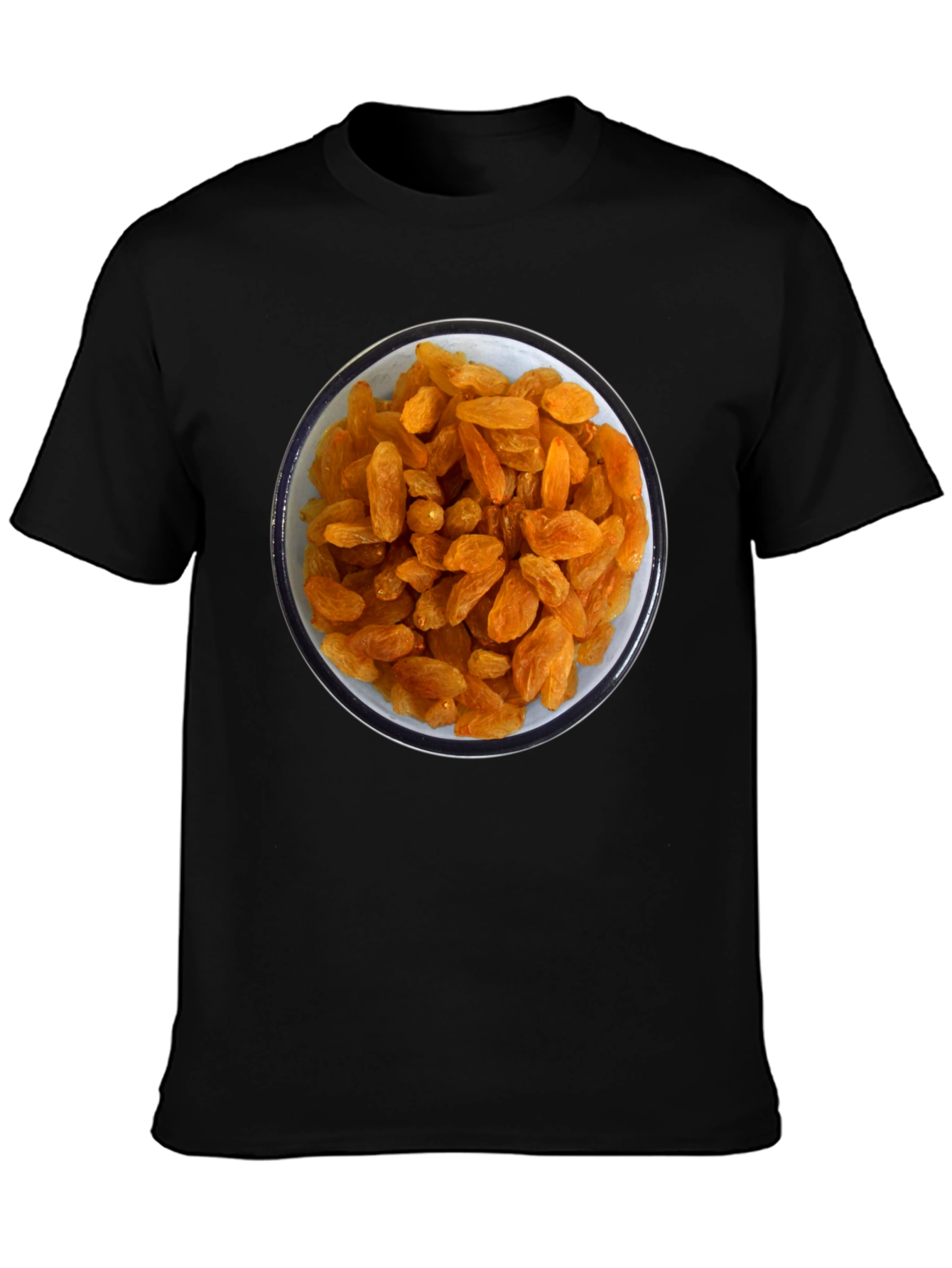 Raisin Bowl Graphic Tee - Unique Foodie T-Shirt