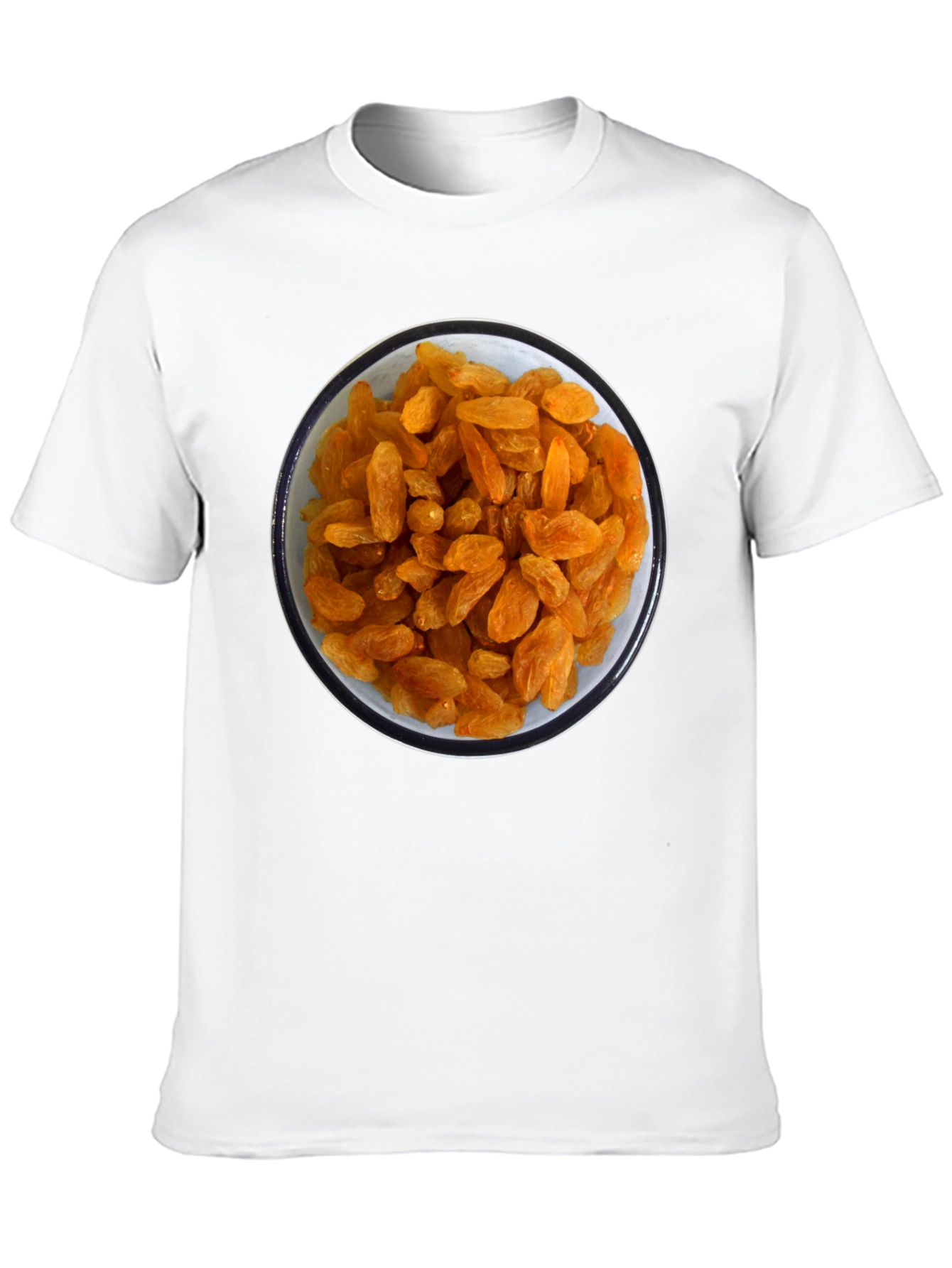 Raisin Bowl Graphic Tee - Unique Foodie T-Shirt