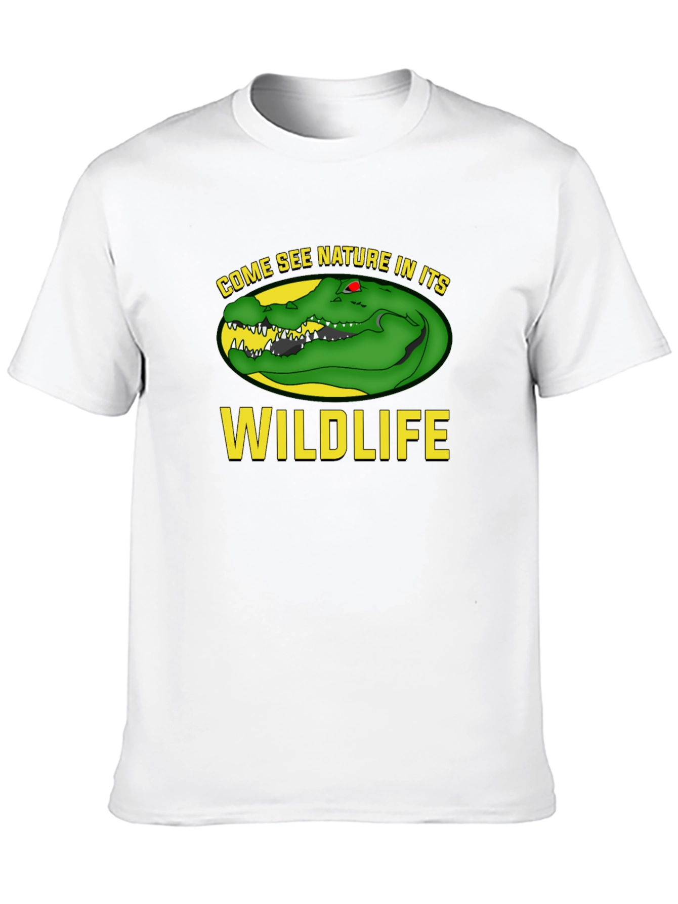 Come See Wildlife Black T-Shirt